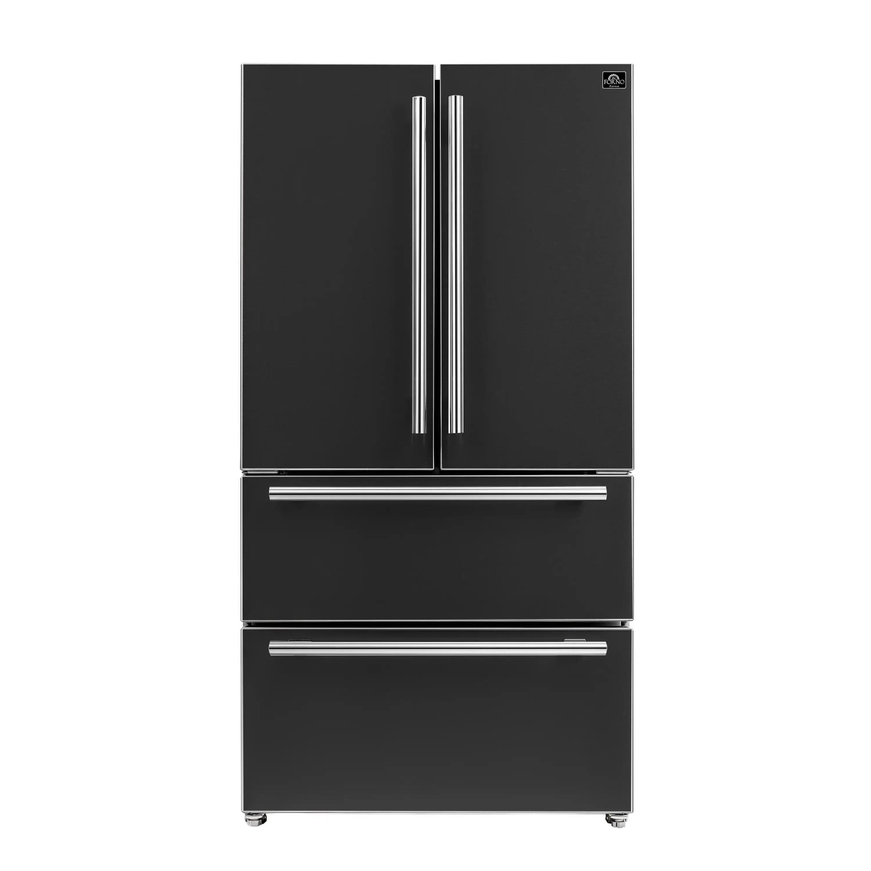 Forno 2-Piece Appliance Package - 30-Inch Induction Range and 36-Inch French Door Refrigerator in Black with Stainless Steel Handle (FBDL-015-13CAUS) - Image 10