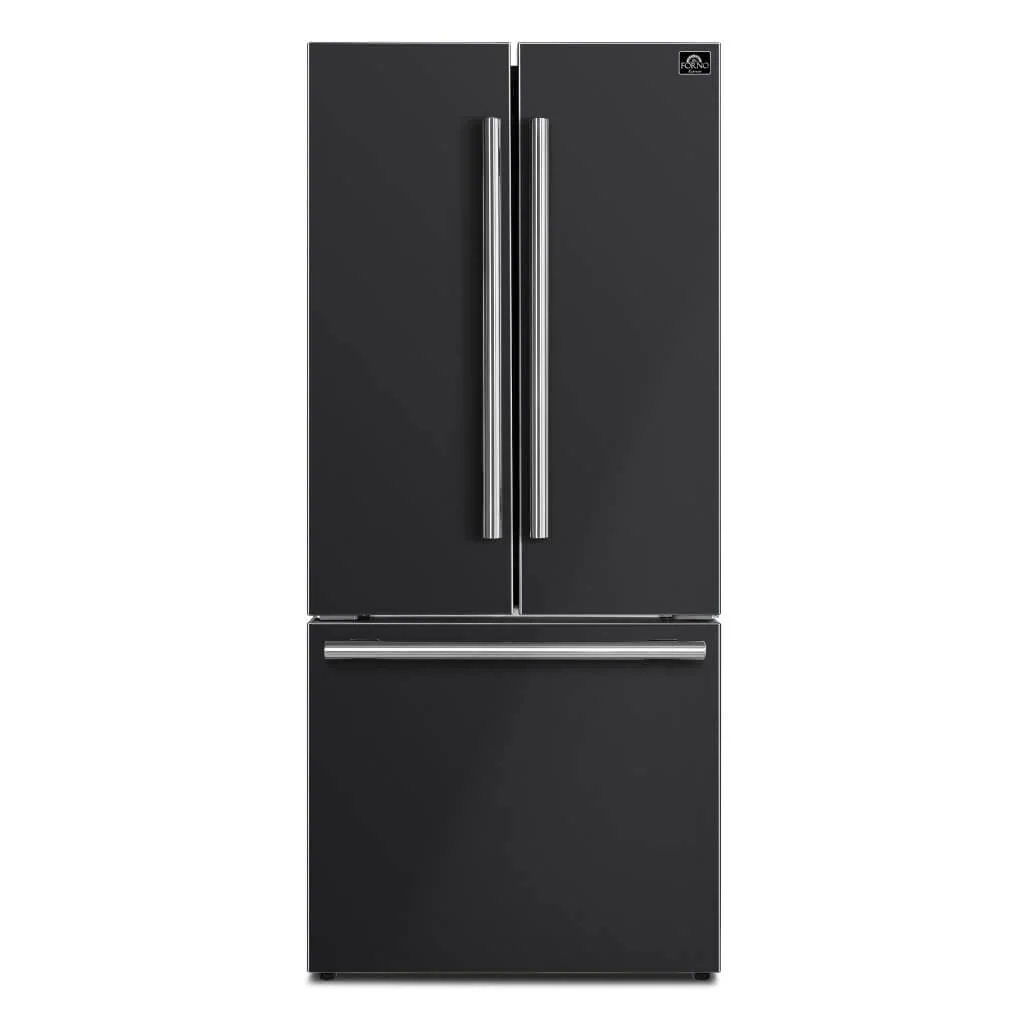 Forno 2-Piece Appliance Package - 30-Inch Induction Range and 30-Inch French Door Refrigerator in Black with Stainless Steel Handle (FBDL-015-15CAUS) - Image 10
