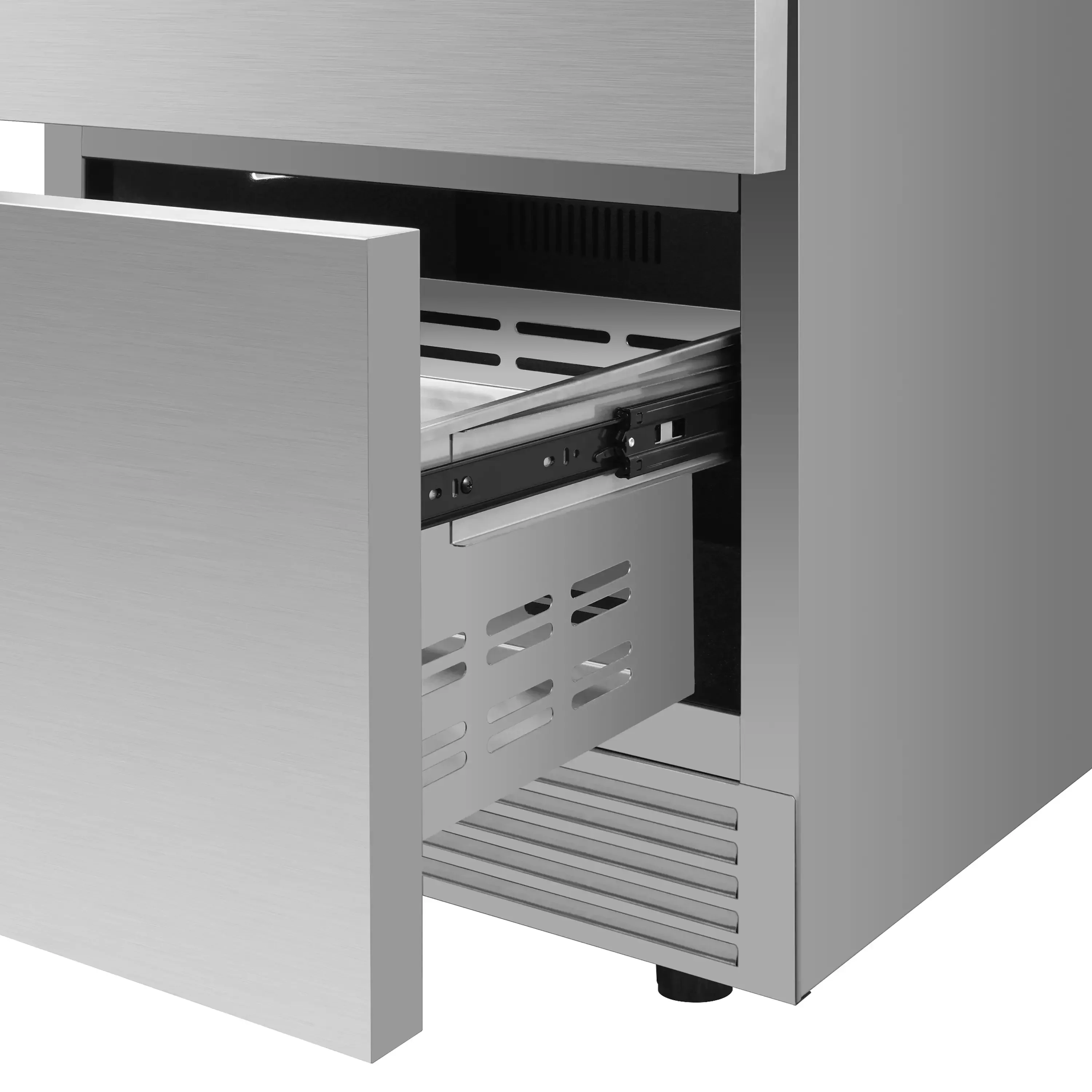 Forno 2 - Piece Appliance Package - 24-Inch Built-In Indoor/Outdoor Drawer Freezer and 24-Inch Drawer Refrigerator in Stainless Steel - Image 22