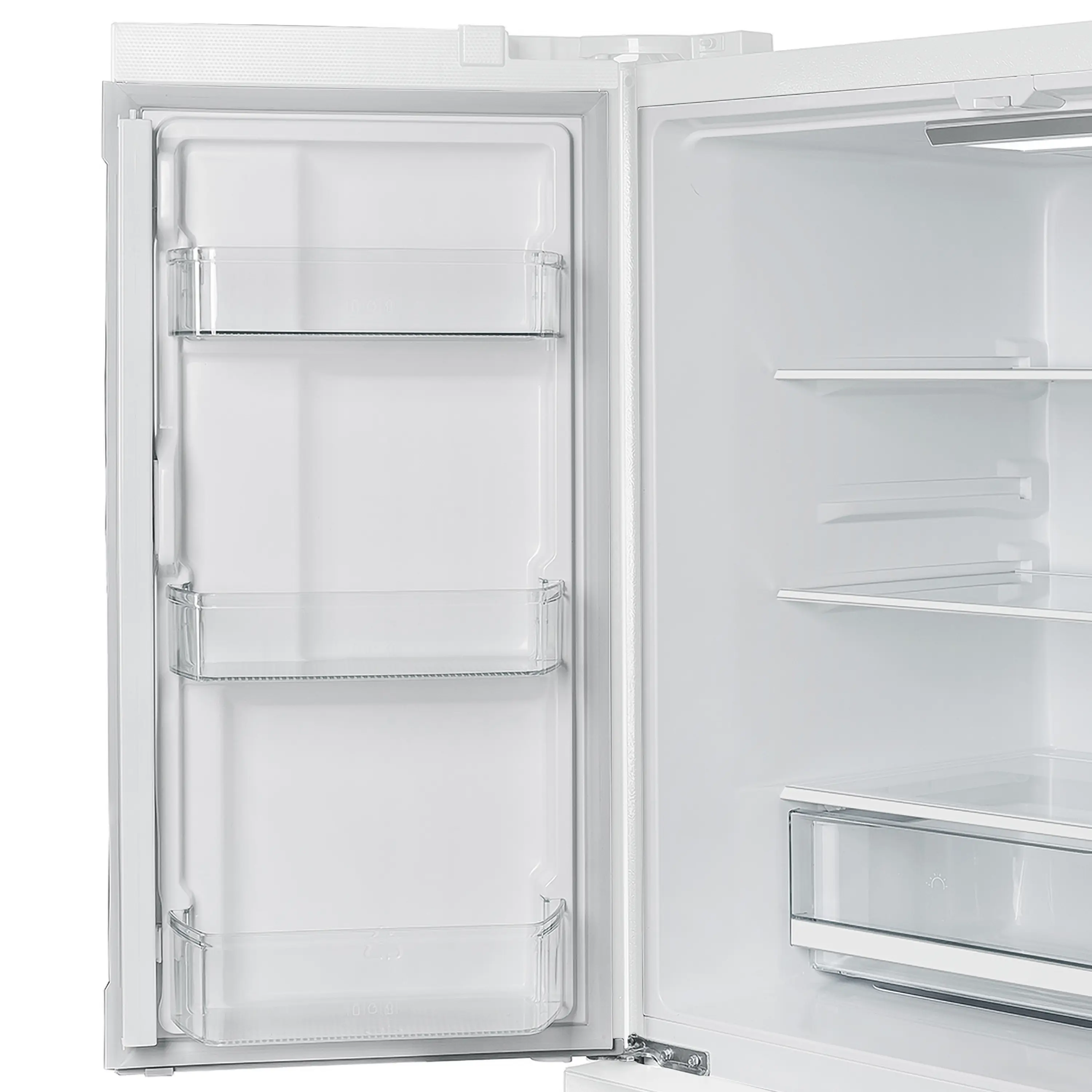 Forno 2-Piece Appliance Package - 30-Inch Electric Range and 36-Inch French Door Refrigerator in White with Antique Brass Handle (FBDL-003-09US) - Image 18