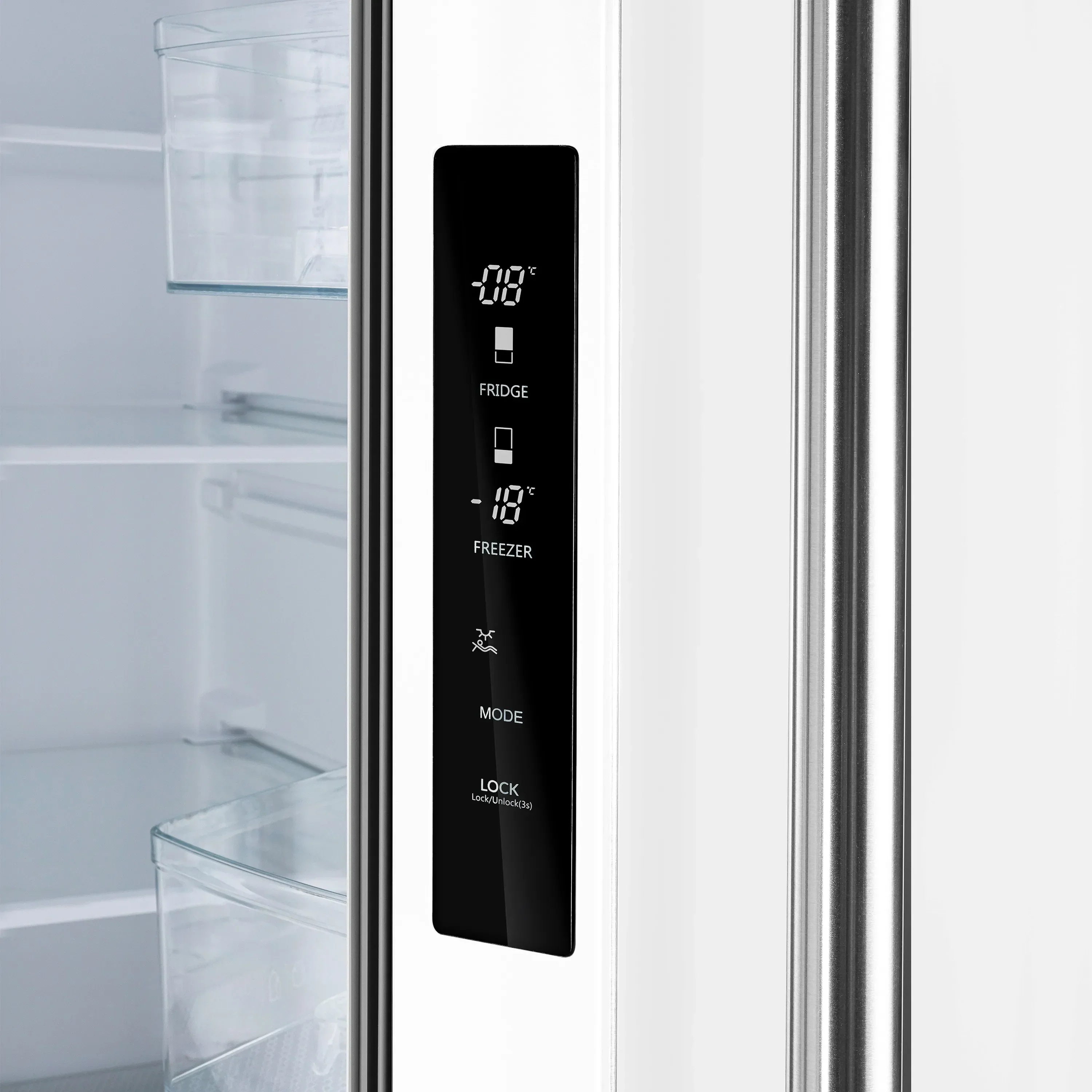 Forno 2-Piece Appliance Package - 30-Inch Induction Range and 30-Inch French Door Refrigerator in White with Antique Brass Handle (FBDL-015-10CAUS) - Image 15