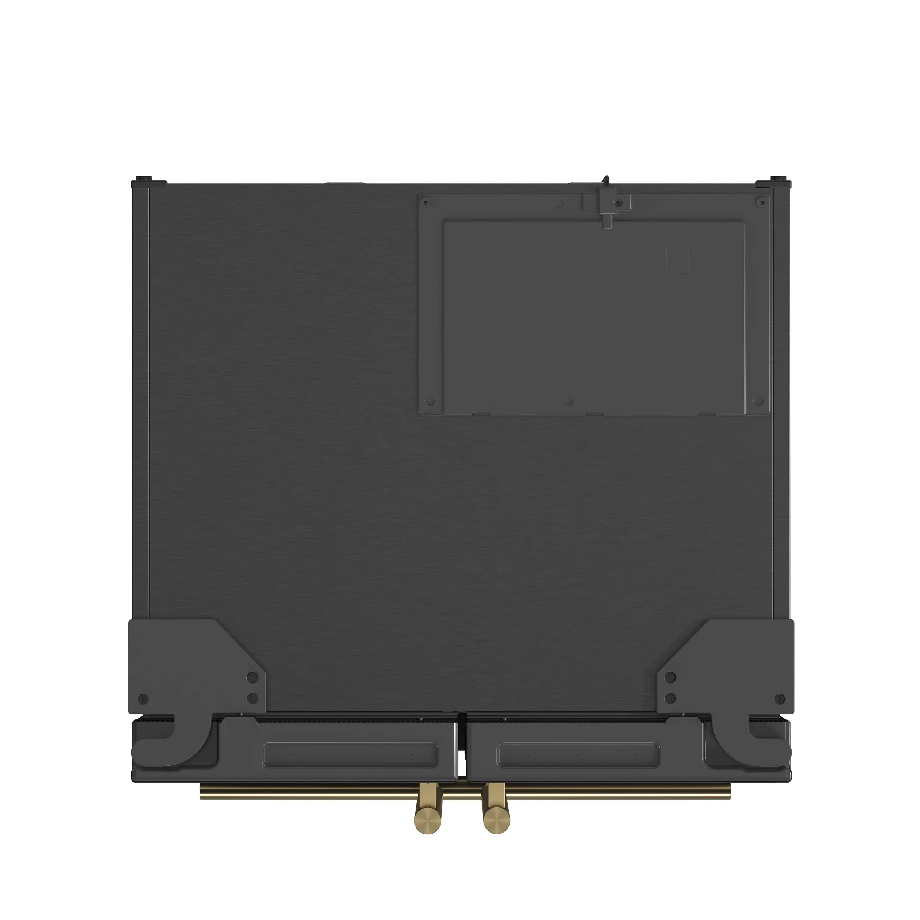 Forno 2-Piece Appliance Package - 30-Inch Slide-In Induction Range and 30-Inch French Door Refrigerator in Black with Antique Brass Handle (FBDL-014-15CAUS) - Image 23