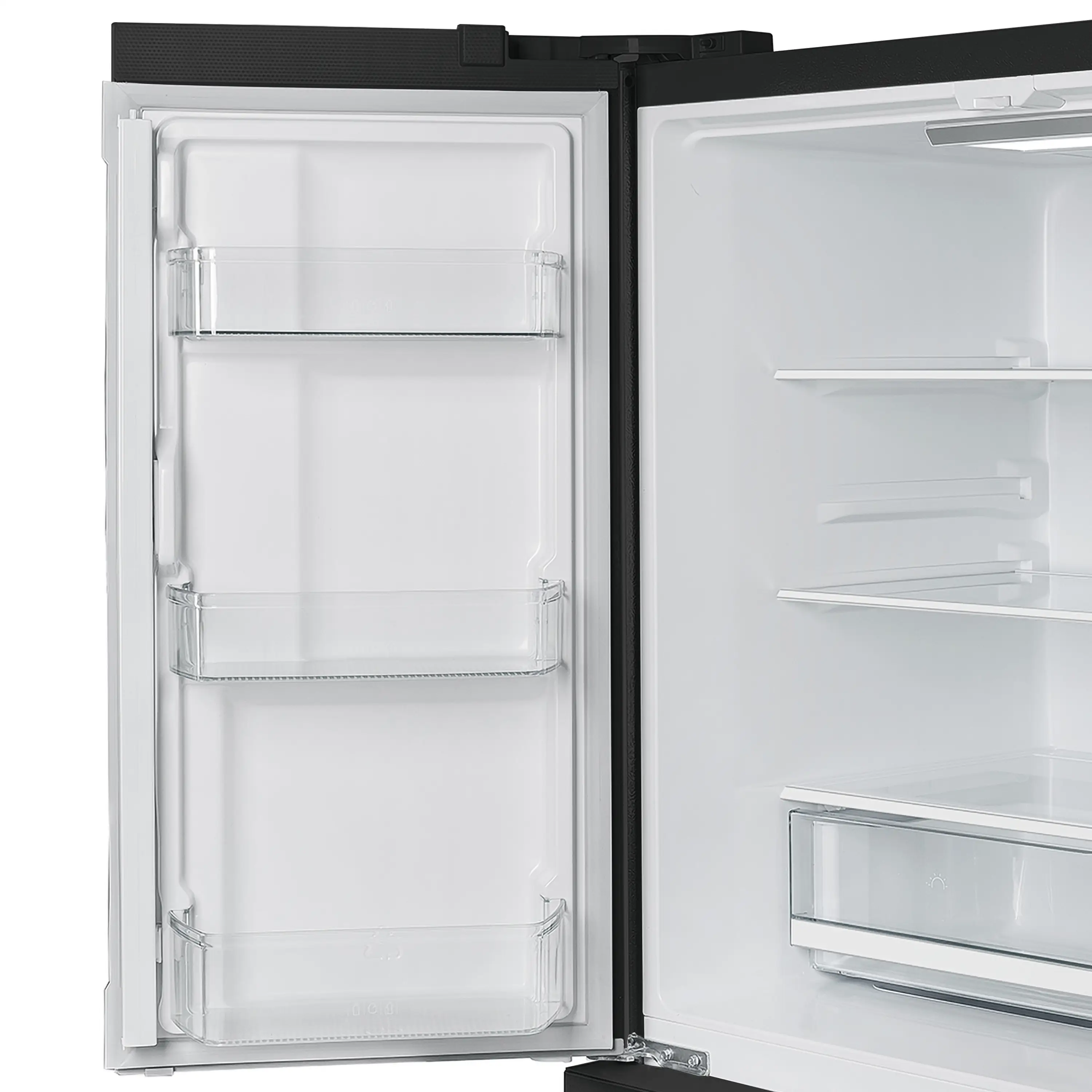 Forno 2-Piece Appliance Package - 30-Inch Slide-In Induction Range and 36-Inch French Door Refrigerator in Black with Antique Brass Handle (FBDL-014-13CAUS) - Image 18