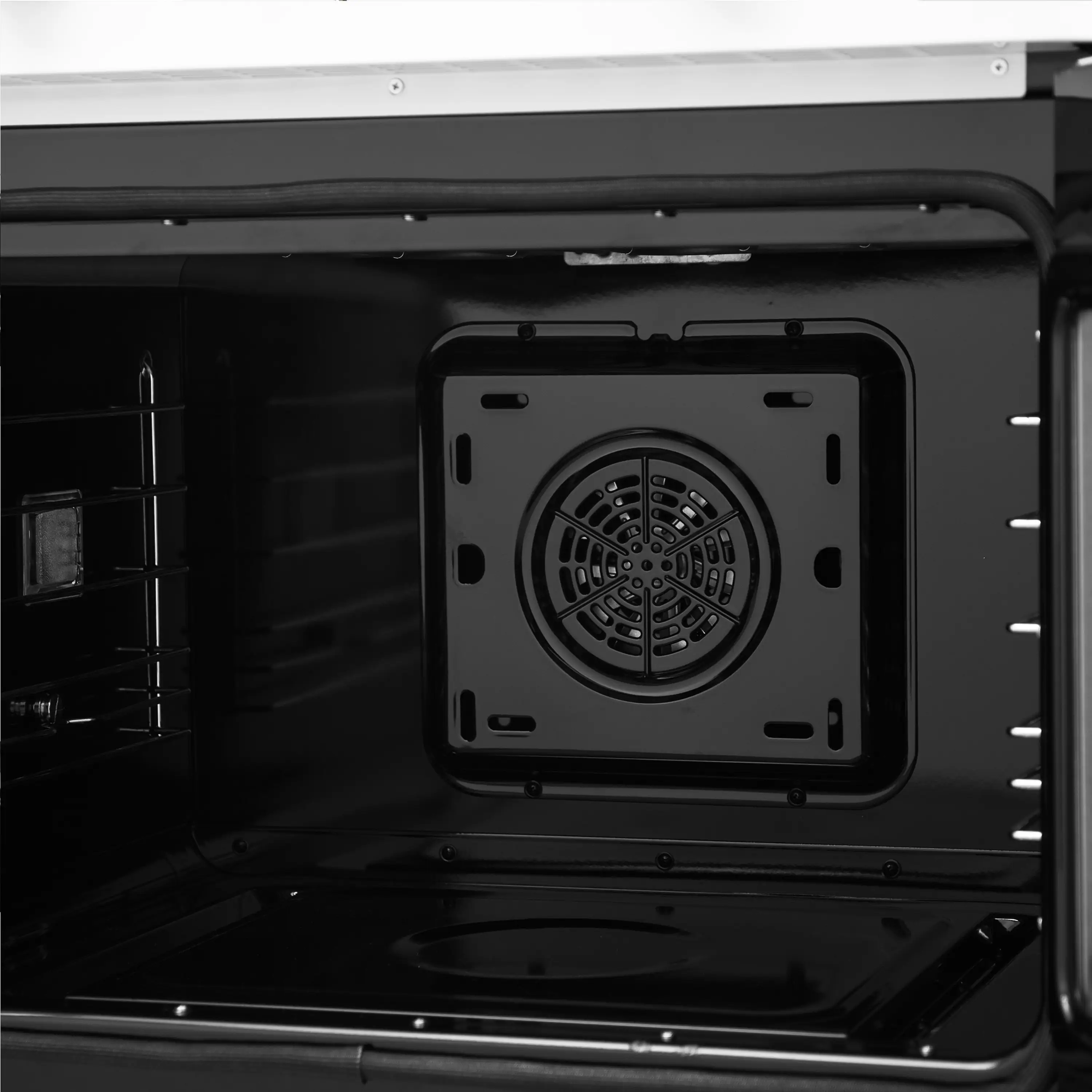 Forno 2-Piece Appliance Package - 30-Inch Single Wall Oven and 30-Inch Microwave in White with Antique Brass Handle (FBDL-025-02CAUS) - Image 7