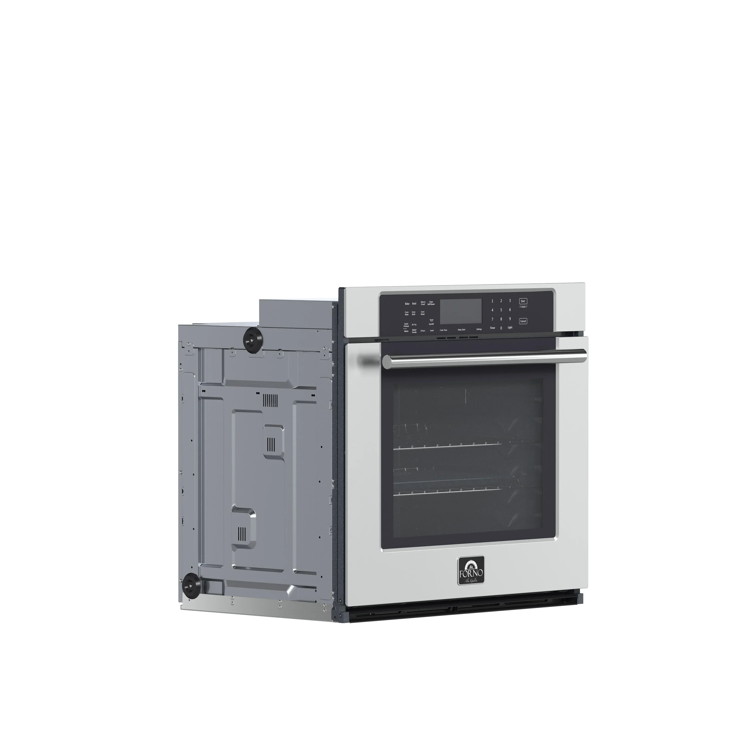 Forno 2-Piece Appliance Package - 36-Inch Lseo Gas Rangetop & Wall Oven in Stainless Steel - Image 23