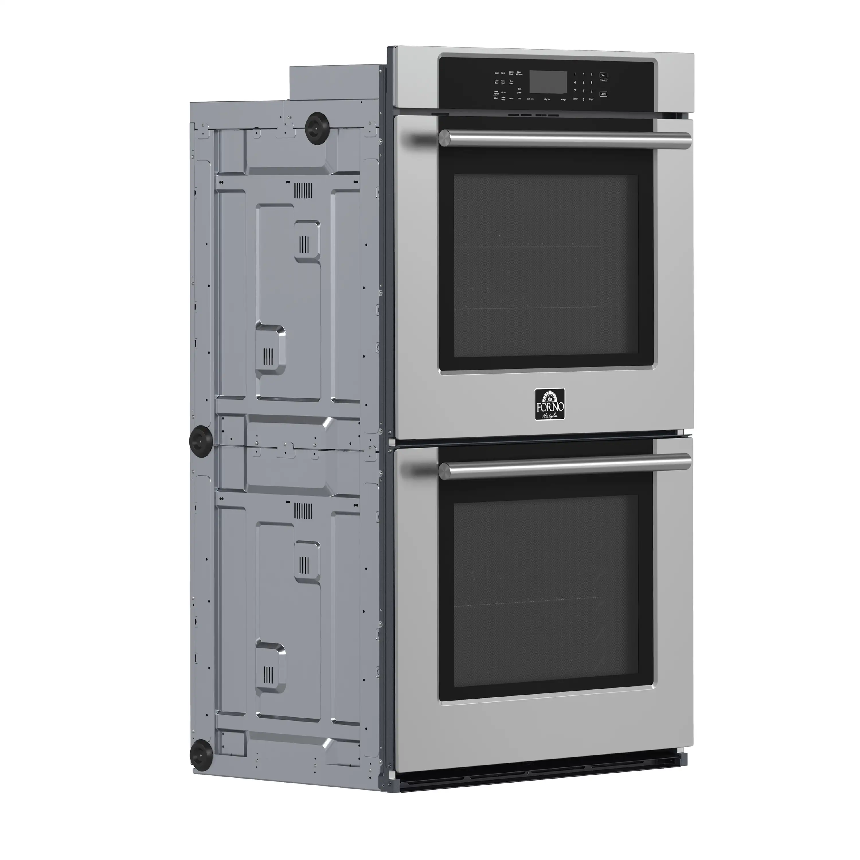 Forno 2-Piece Appliance Package - 36-Inch Villarosa  Gas Rangetop & Double Wall Oven  in Stainless Steel - Image 17