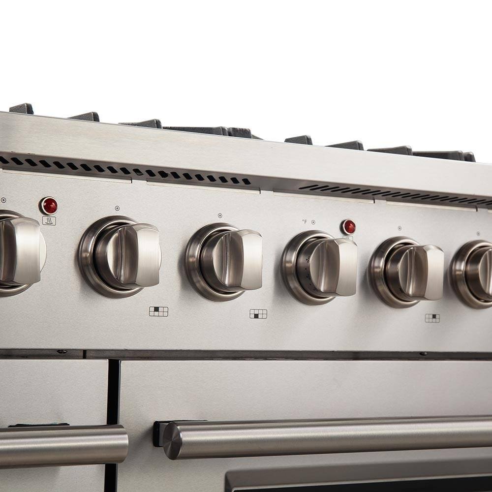 Forno 2-Piece Appliance Package - 48-Inch Gas Range and 60-Inch Built-In Refrigerator in Stainless Steel (FBDL-018-03CAUS) - Image 11