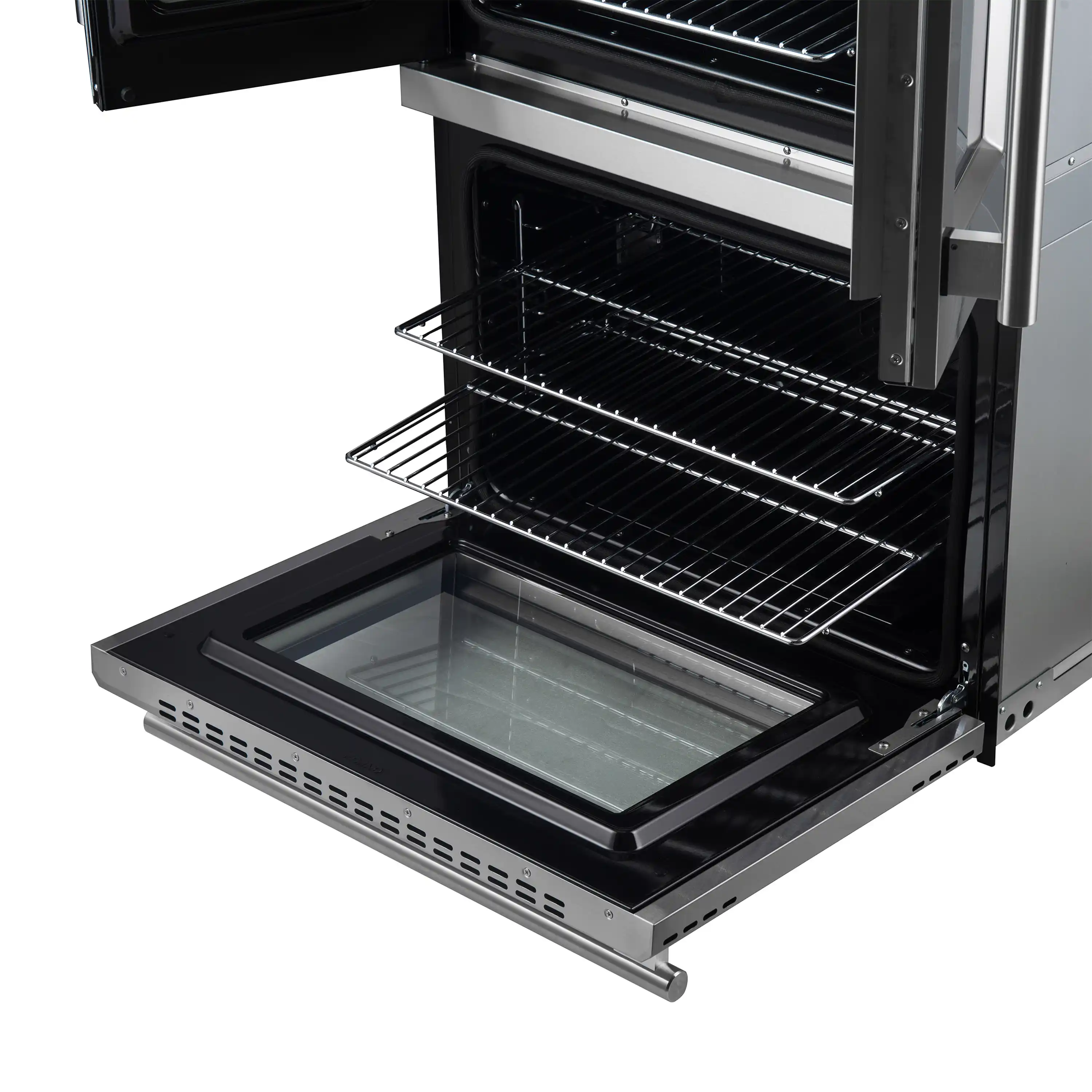 Forno 2-Piece Appliance Package - 48-Inch Spezia Gas Rangetop & French Door Double Wall Oven in Stainless Steel - Image 21