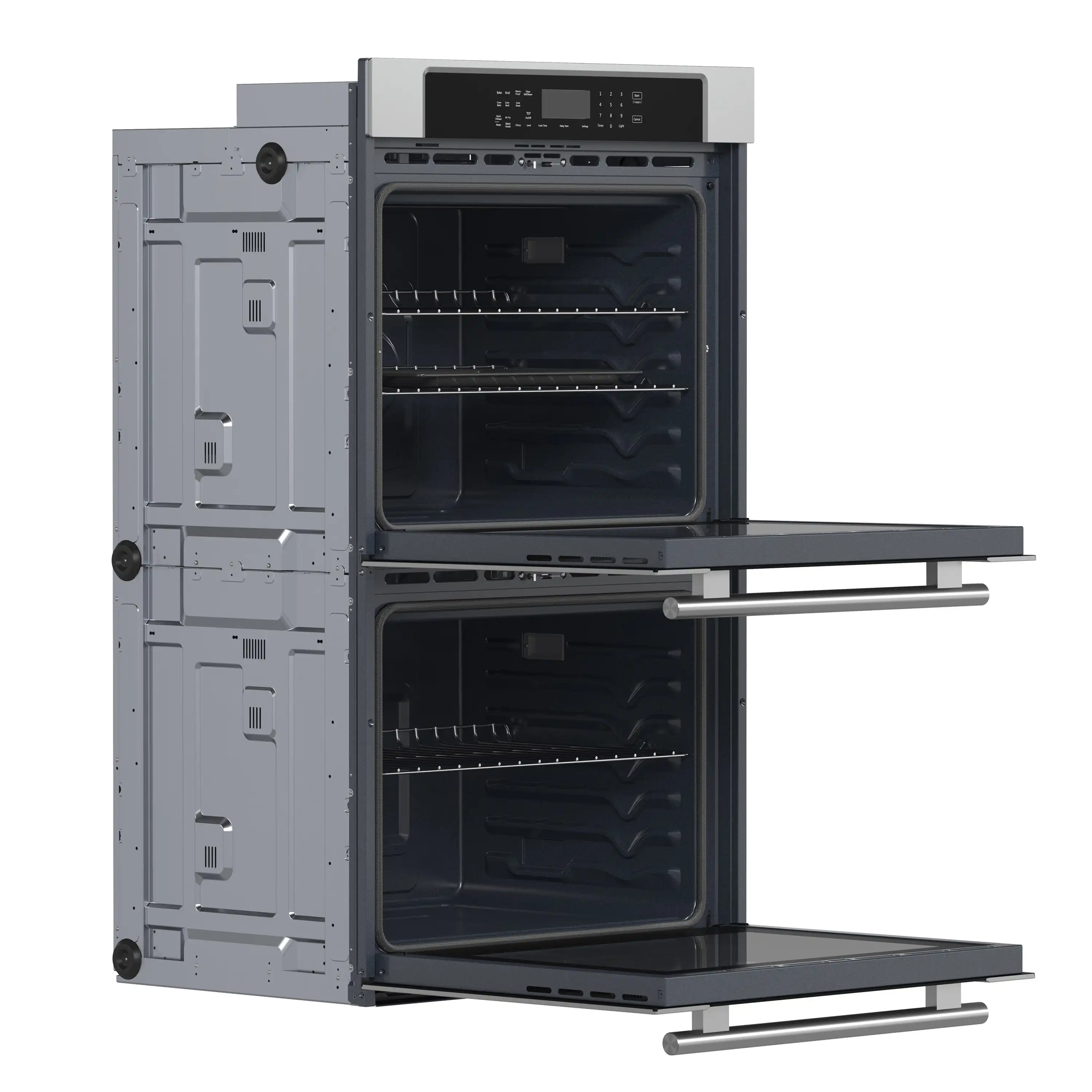 Forno 2-Piece Appliance Package - 48-Inch Villarosa Gas Rangetop & Double  Wall Oven in Stainless Steel - Image 18