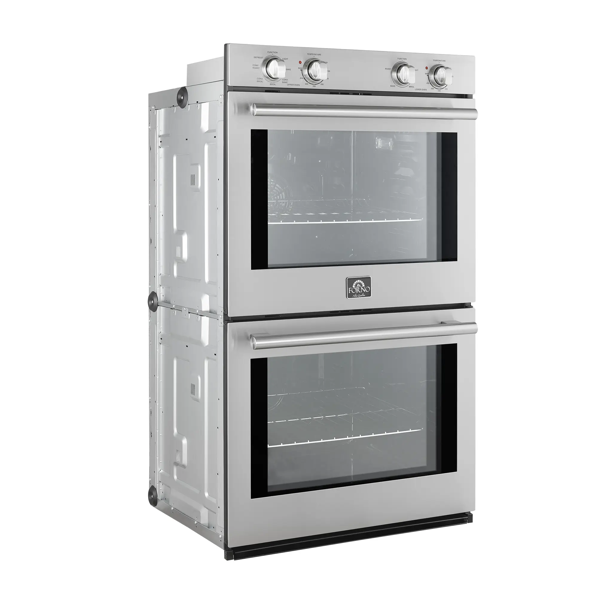 Forno 2-Piece Appliance Package - 30-Inch Vomero Double Wall Oven & 30-Inch Microwave Oven in Stainless Steel - Image 4