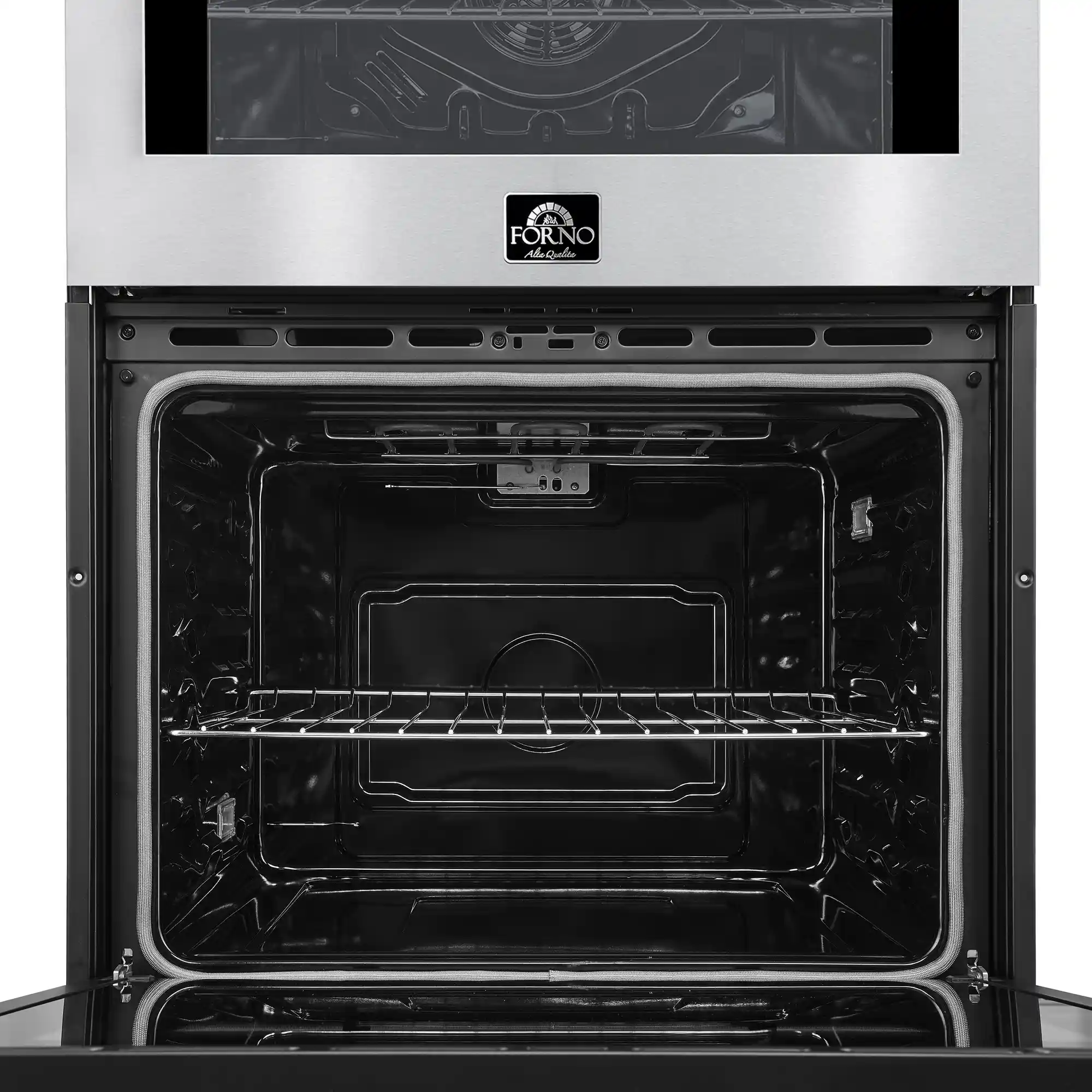 Forno 2-Piece Appliance Package - 30-Inch Vomero Double Wall Oven & 30-Inch Microwave Oven in Stainless Steel - Image 8