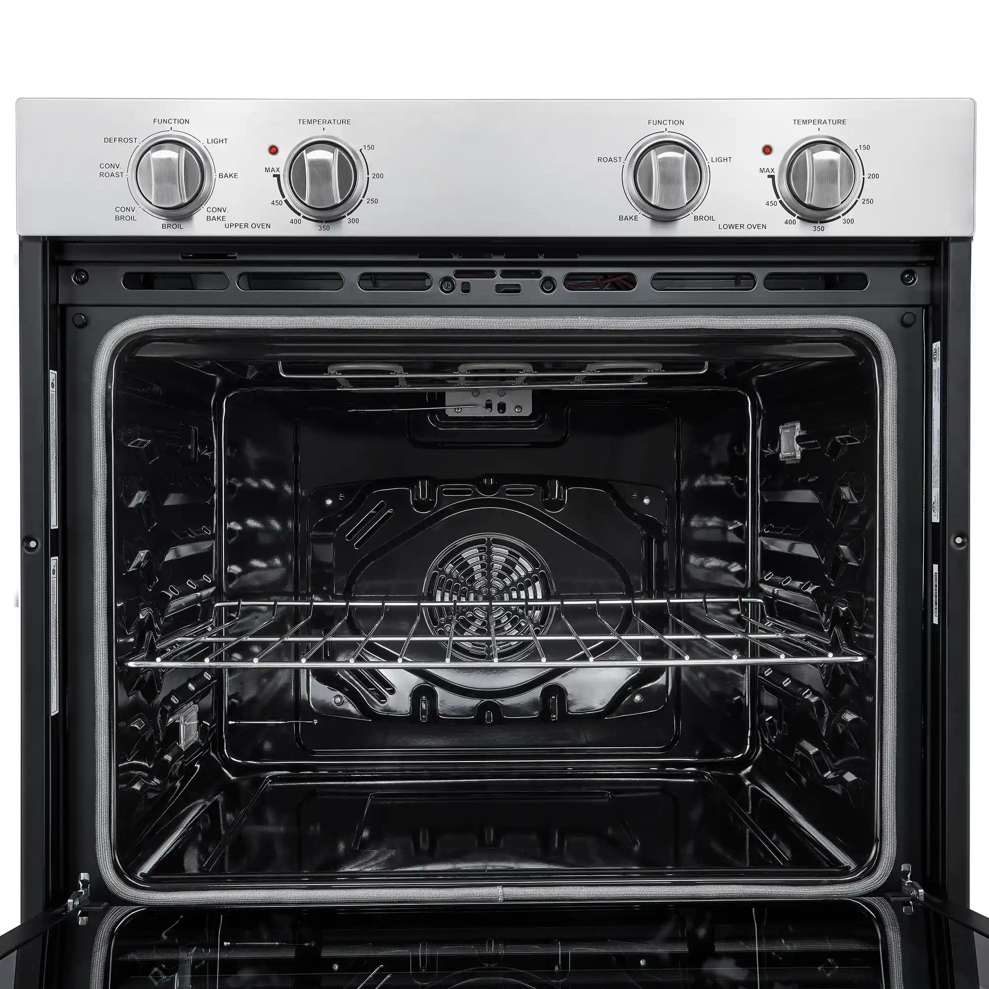 Forno 2-Piece Appliance Package - 30-Inch Vomero Double Wall Oven & 30-Inch Microwave Oven in Stainless Steel - Image 9