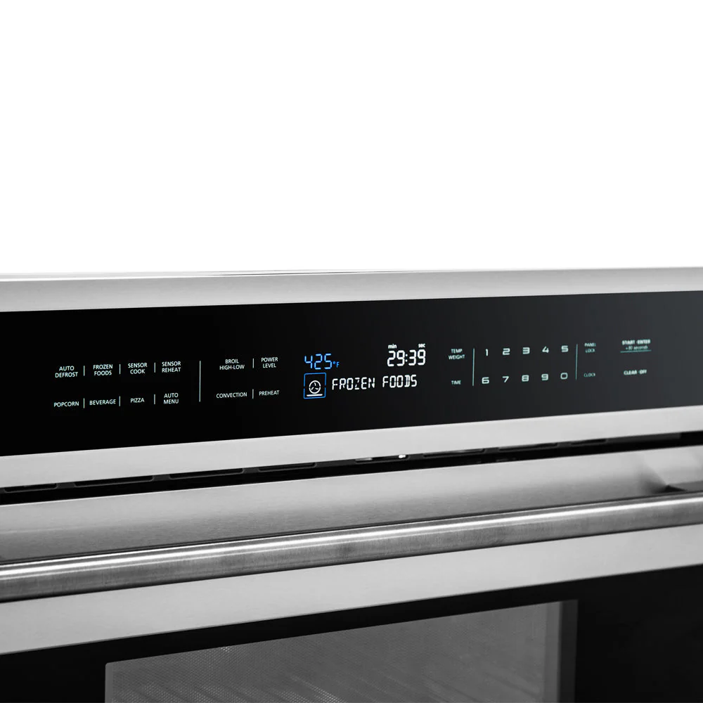 Forno 2-Piece Appliance Package - 30-Inch Asti French Door Electric Wall Oven & 30-Inch Microwave Oven in Stainless Steel - Image 15
