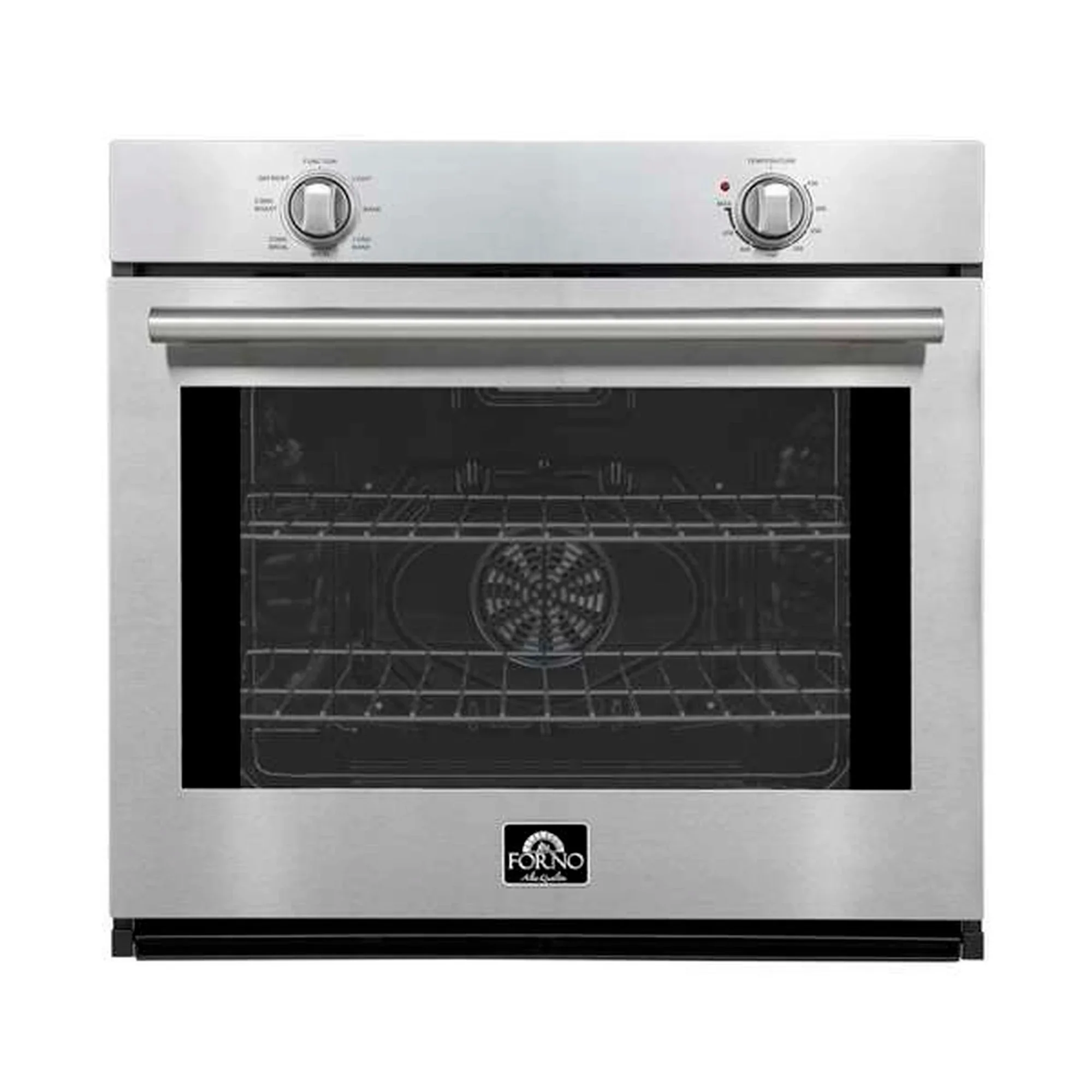 Forno 2-Piece Appliance Package - 30-Inch Vomero Wall Oven & 30-Inch Microwave Oven in Stainless Steel - Image 2