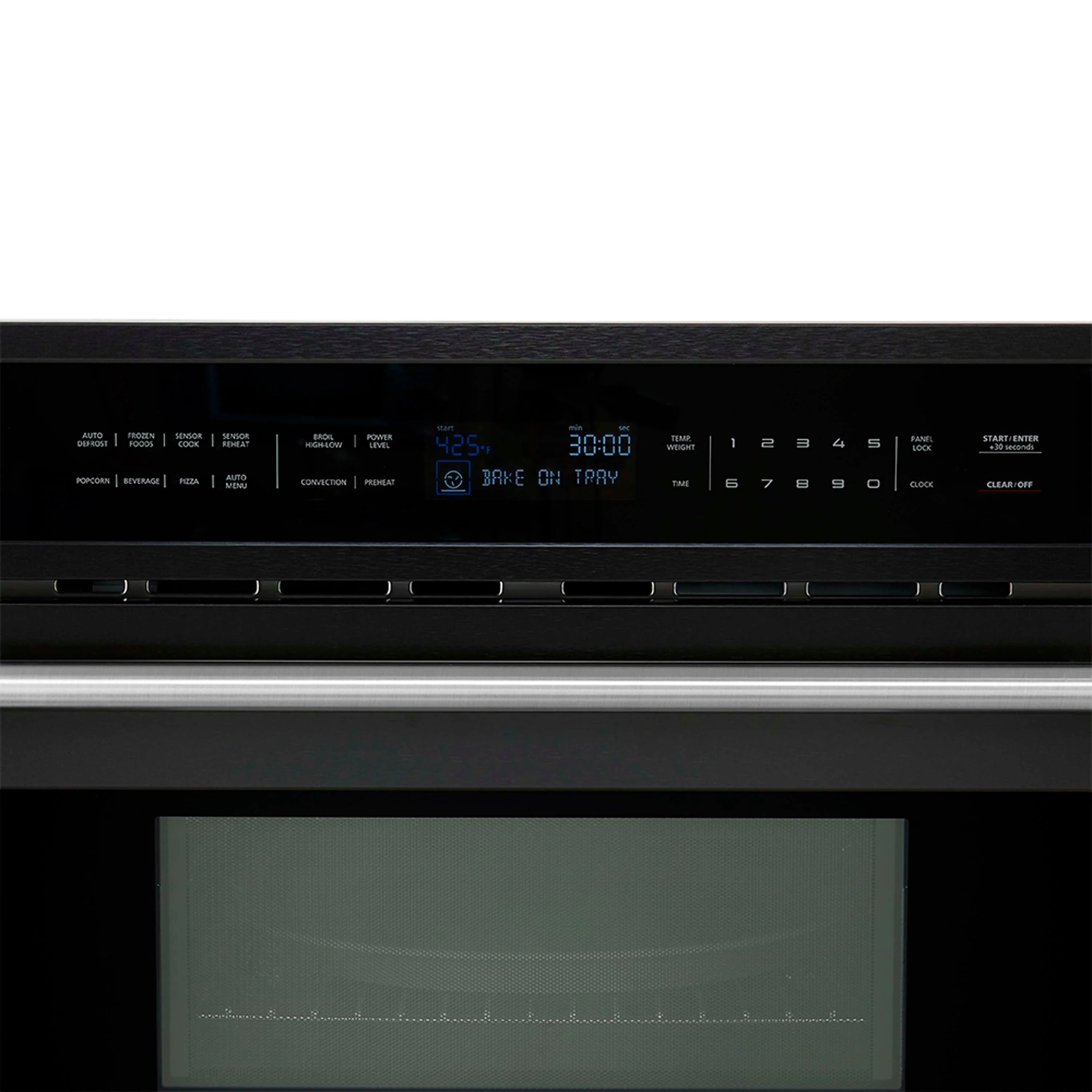 Forno 2-Piece Appliance Package - 30-Inch Vomero Wall Oven & 30-Inch Microwave Oven in Black with Stainless Steel Handle - Image 15