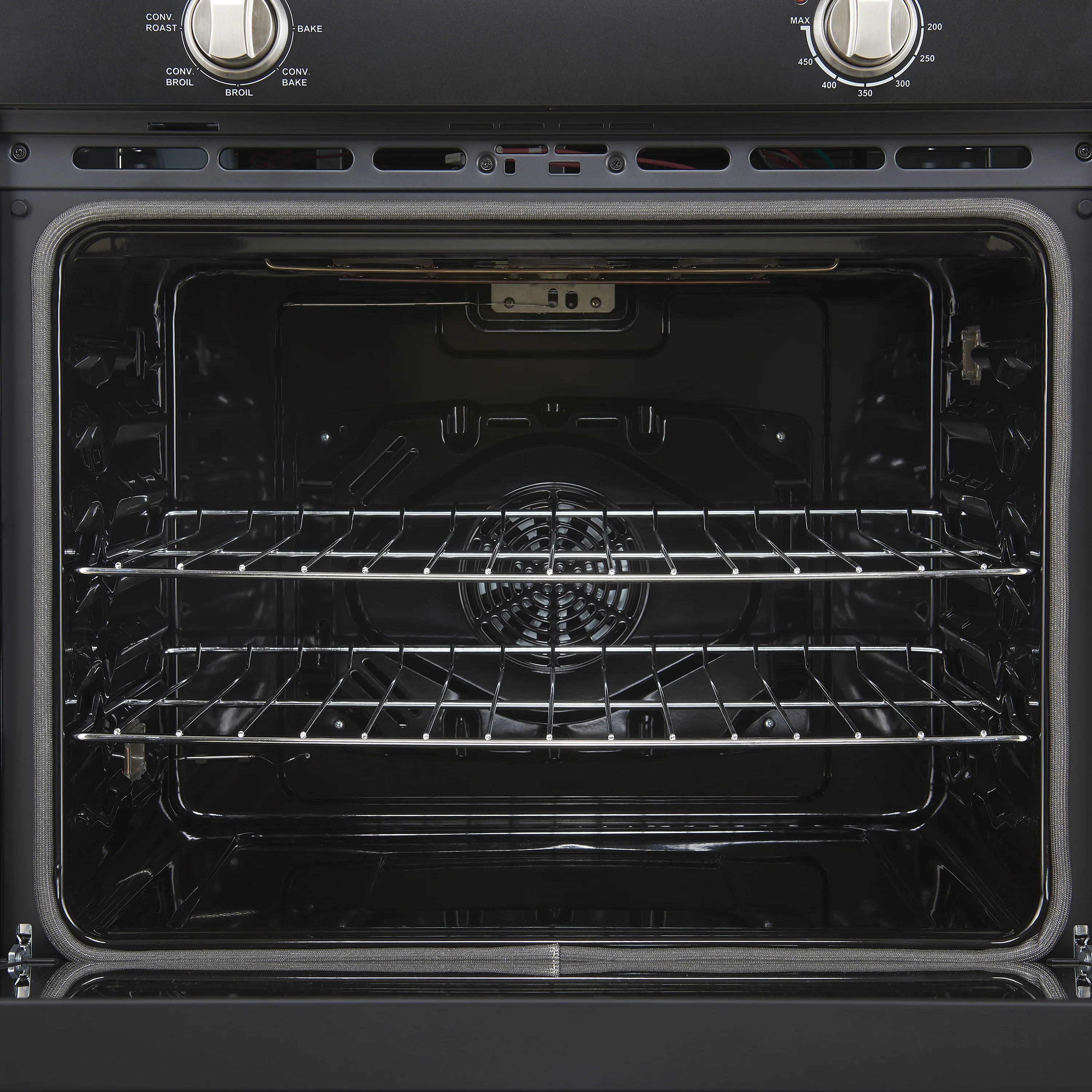 Forno 2-Piece Appliance Package - 30-Inch Vomero Wall Oven & 30-Inch Microwave Oven in Black with Stainless Steel Handle - Image 5