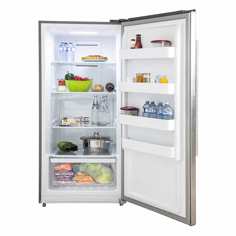 Forno 28-Inch Rizzuto Pro-Style Refrigerator, Right Hinge, 13.8 cu.ft. in Stainless Steel (FFFFD1933-28RS) - Image 3