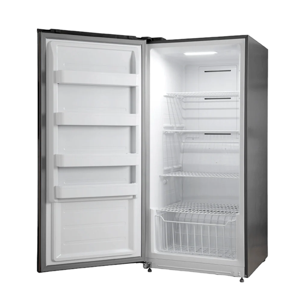 Forno 28-Inch Rizzuto Pro-Style Refrigerator / Freezer, Left Hinge, 13.8 cu.ft. in Stainless Steel (FFFFD1933-28LS) - Image 2
