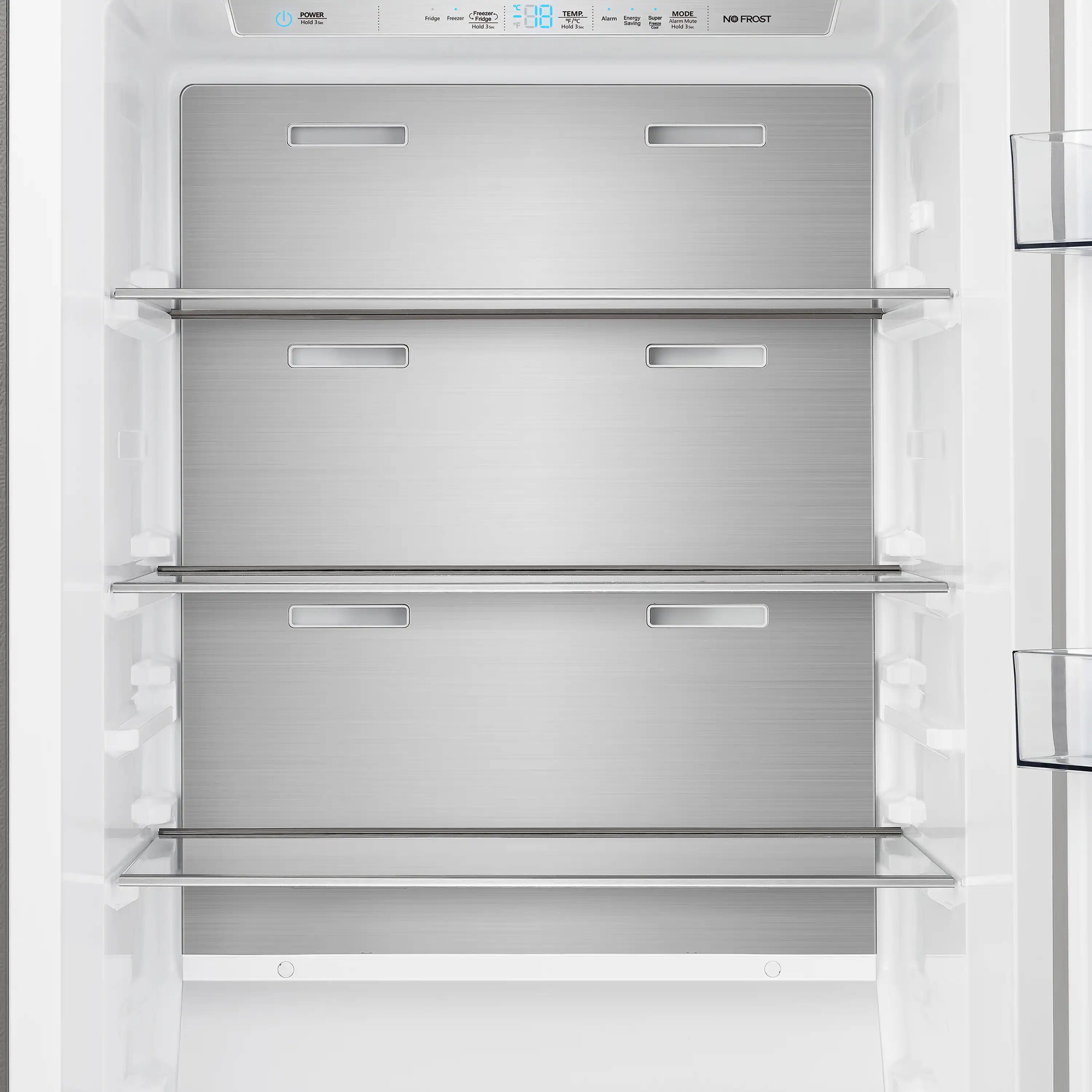 Forno 3-Piece Appliance Package - 36-Inch Electric Range, Wall Mount Range Hood, and 60-Inch Refrigerator in White with Antique Brass Handle - Image 20