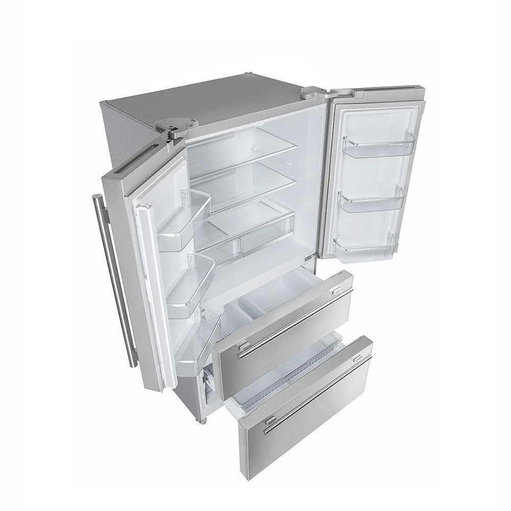 Forno 3-Piece Appliance Package - 30-Inch Dual Fuel Range with Air Fryer, French Door Refrigerator, and Dishwasher in Stainless Steel - Image 10