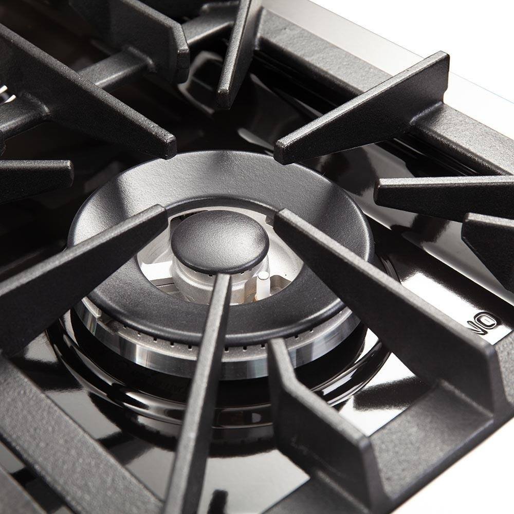Forno 4-Piece Appliance Package - 36-Inch Dual Fuel Range, Wall Mount Range Hood, 60-Inch Built-In Convertible Refrigerator, and Dishwasher in Stainless Steel - Image 10