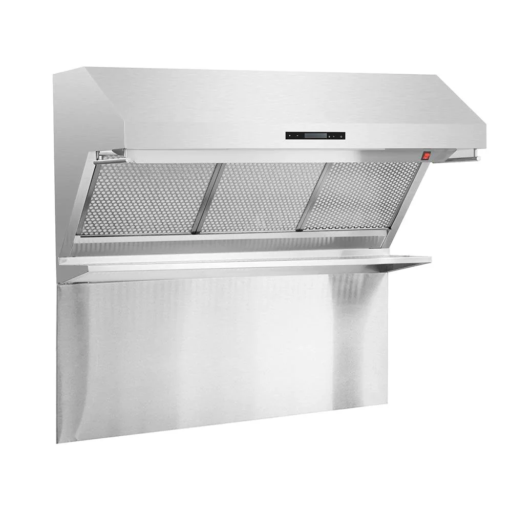 Forno 4-Piece Pro Appliance Package - 48-Inch Dual Fuel Range, Refrigerator with Water Dispenser, Wall Mount Hood with Backsplash, & 3-Rack Dishwasher in Stainless Steel - Image 12