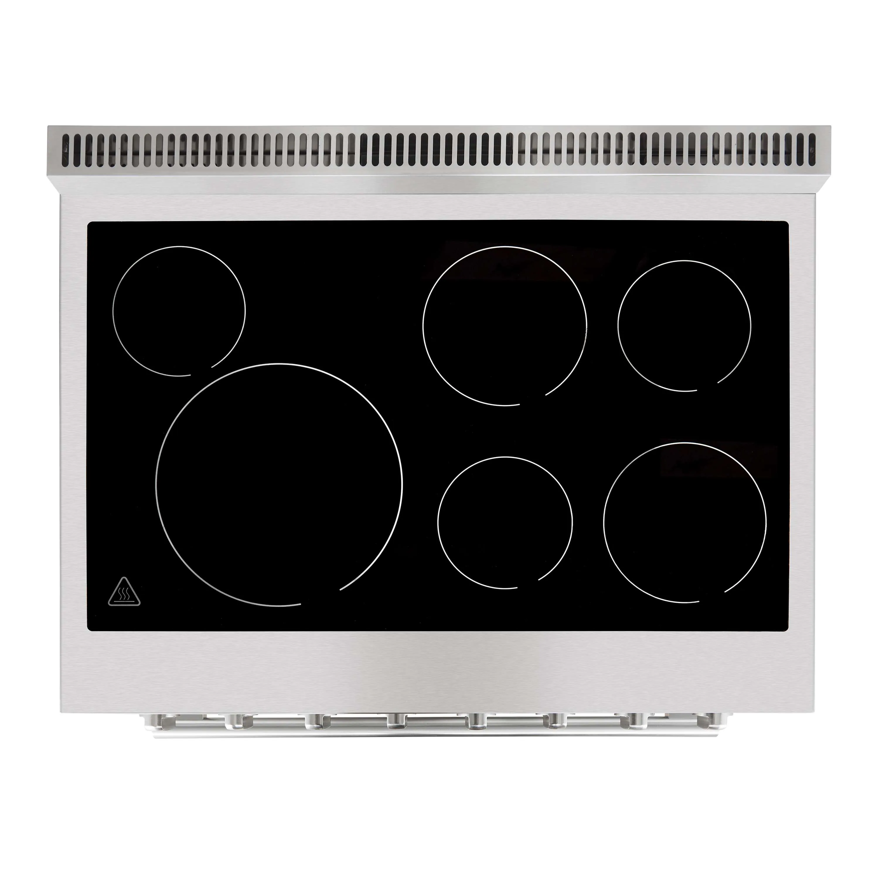 Forno 5-Piece Appliance Package - 36-Inch Electric Range, Wall Mount Range Hood, 36-Inch Refrigerator, Dishwasher, and 30-Inch Microwave Drawer in Stainless Steel - Image 7