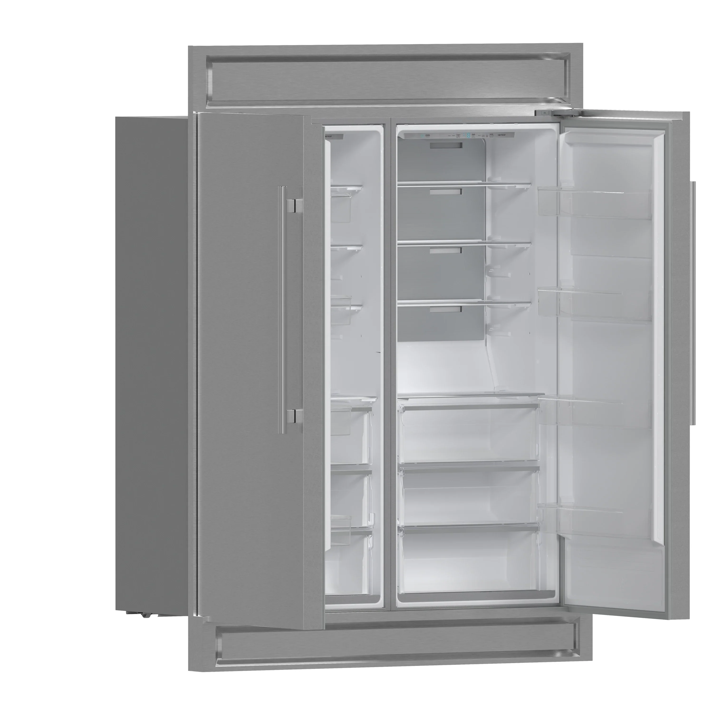Forno 5-Piece Appliance Package - 36-Inch Electric Range, Wall Mount Range Hood, 60-Inch Refrigerator, Dishwasher, and 24-Inch Microwave Drawer in Stainless Steel - Image 34