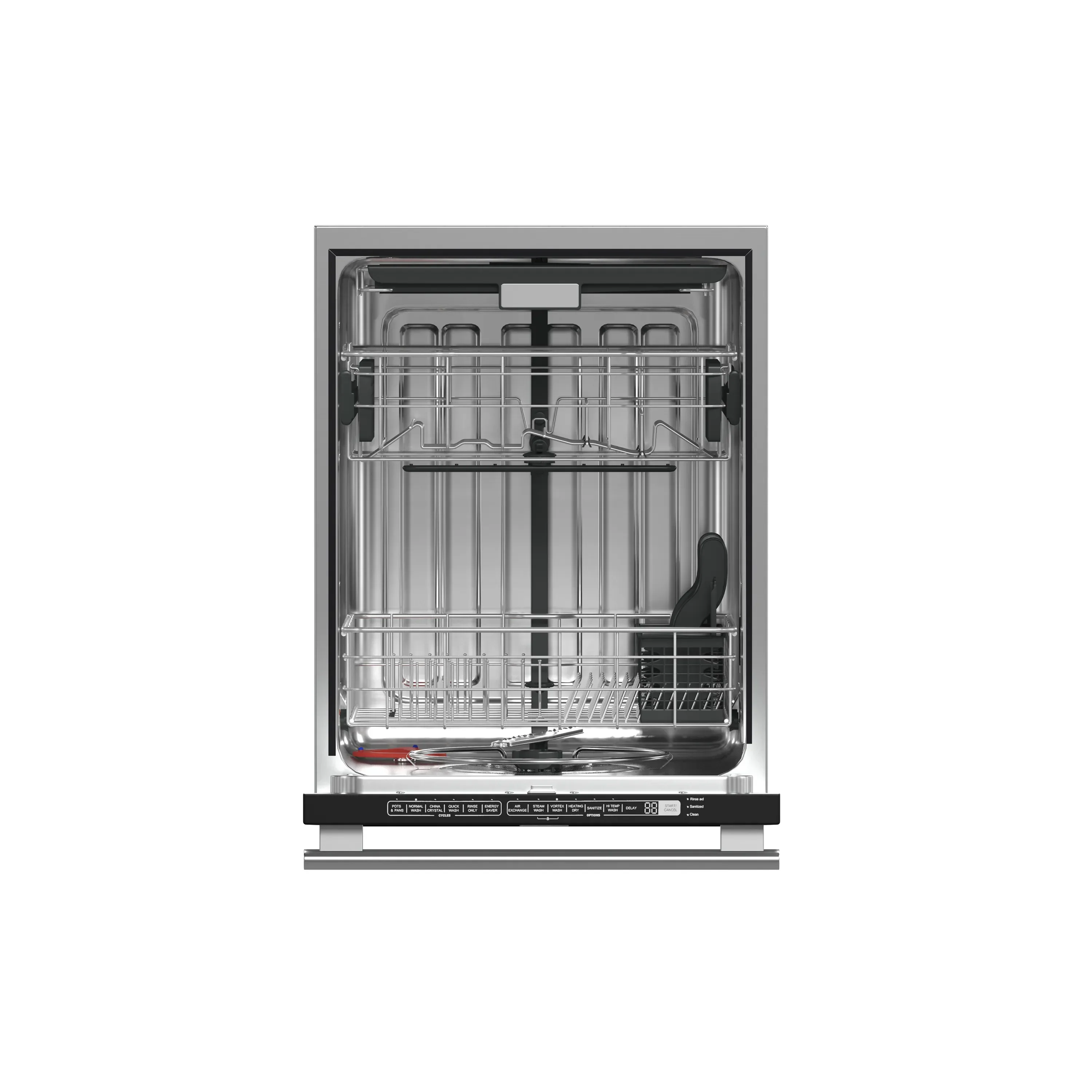 Forno 5-Piece Appliance Package - 36-Inch Electric Range, Wall Mount Range Hood, 36-Inch Refrigerator, Dishwasher, and 24-Inch Microwave Oven in Stainless Steel - Image 41