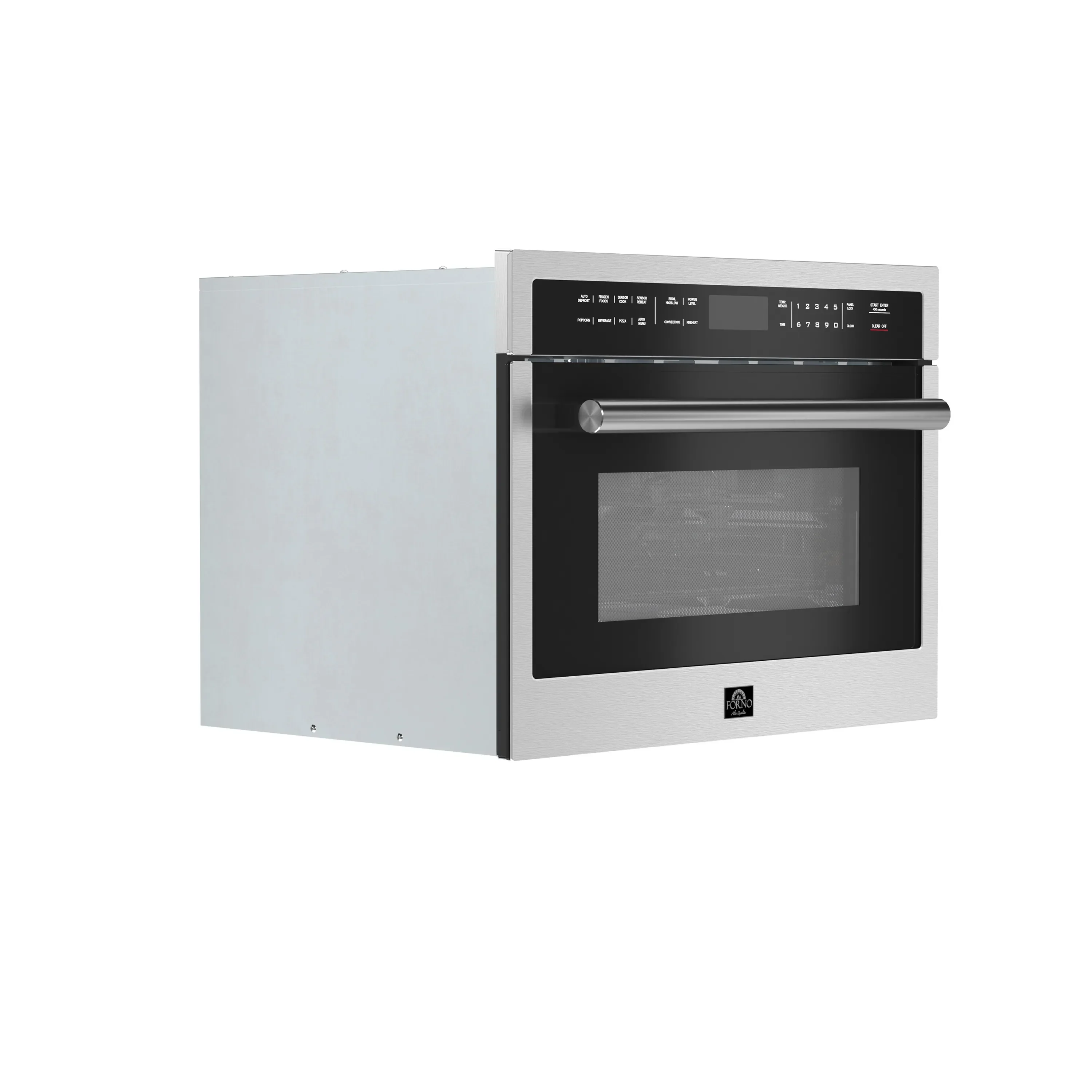Forno 5-Piece Appliance Package - 36-Inch Electric Range, Wall Mount Range Hood, 60-Inch Refrigerator, Dishwasher, and 24-Inch Microwave Oven in Stainless Steel - Image 65