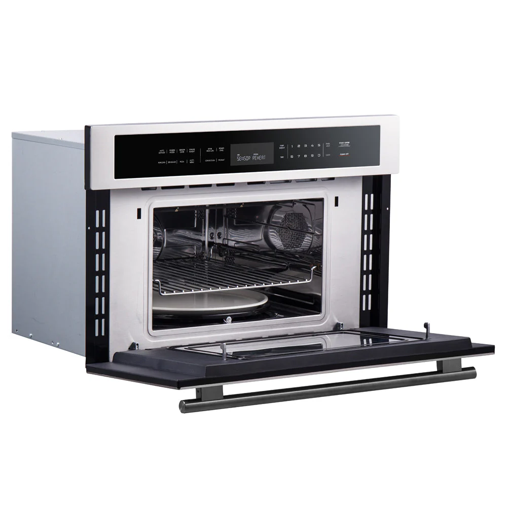 Forno 5-Piece Appliance Package - 36-Inch Electric Range, Wall Mount Range Hood, 60-Inch Refrigerator, Dishwasher, and 30-Inch Microwave Oven in Stainless Steel - Image 66