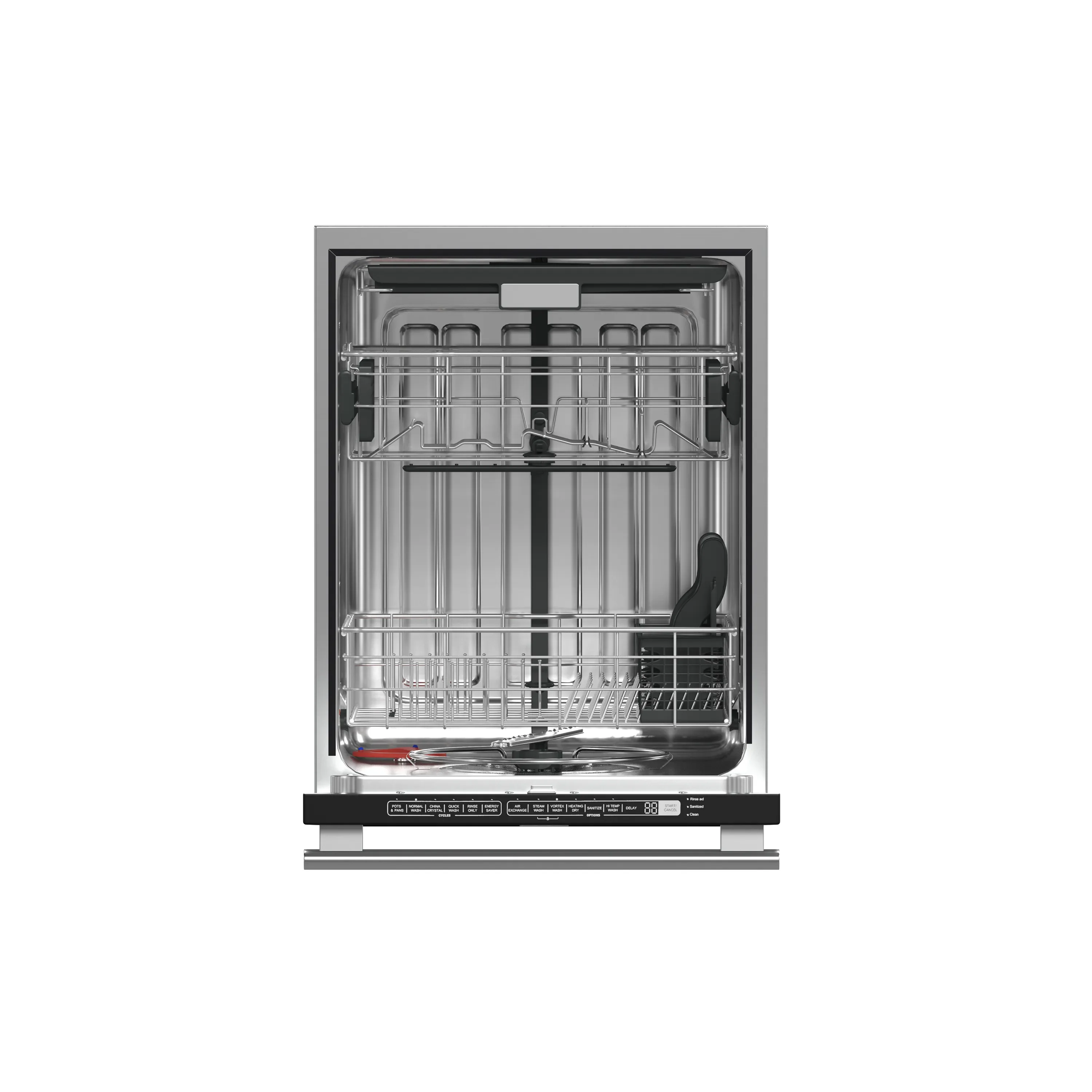 Forno 5-Piece Appliance Package - 48-Inch Electric Range, Wall Mount Range Hood, 36-Inch Refrigerator, Dishwasher, and 24-Inch Microwave Drawer in Stainless Steel - Image 44
