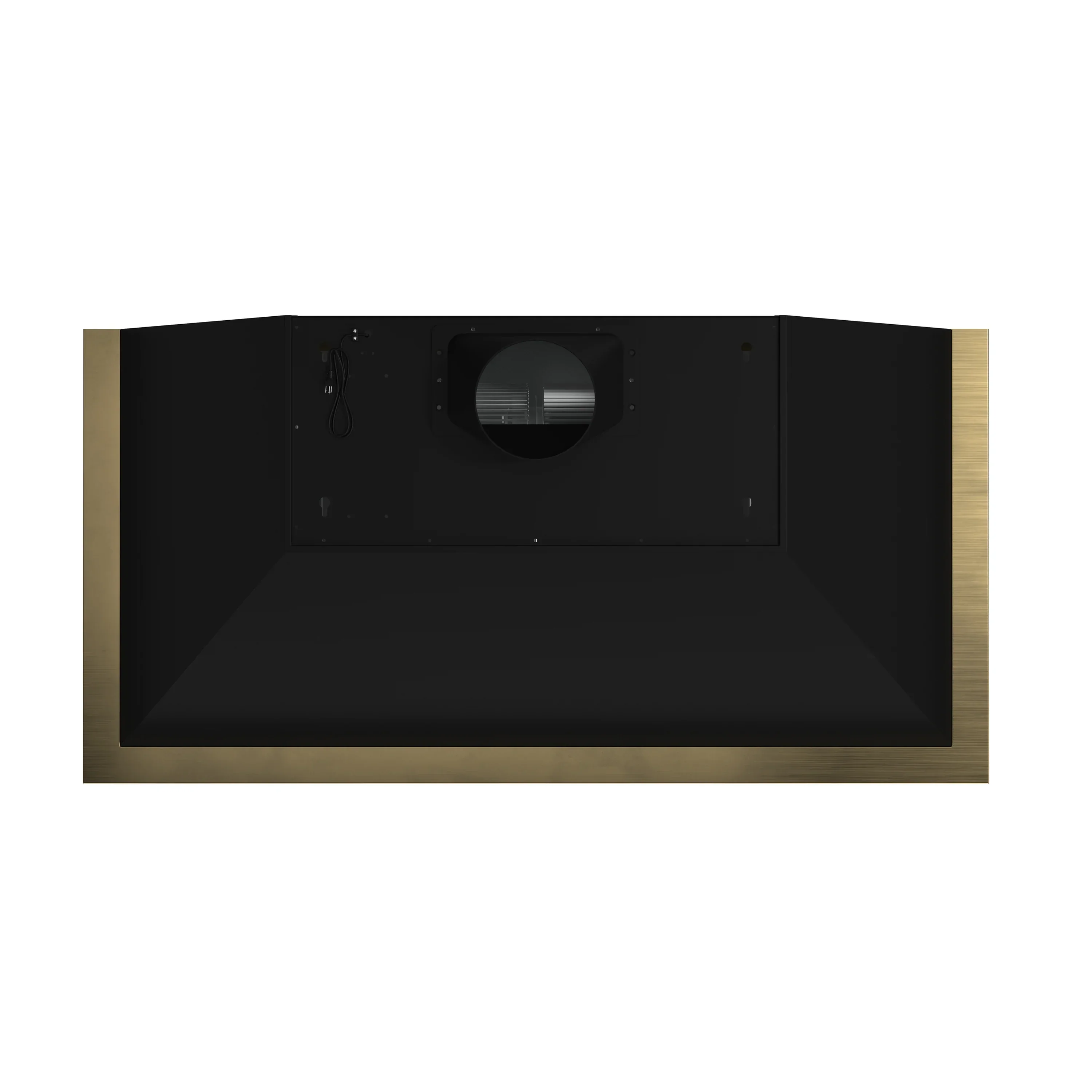 Forno 5-Piece Appliance Package - 48-Inch Dual Fuel Range, 60-Inch Convertible Refrigerator with Modern Trim, Dishwasher, and 24-Inch Microwave Drawer in Black with Antique Brass Handle - Image 28