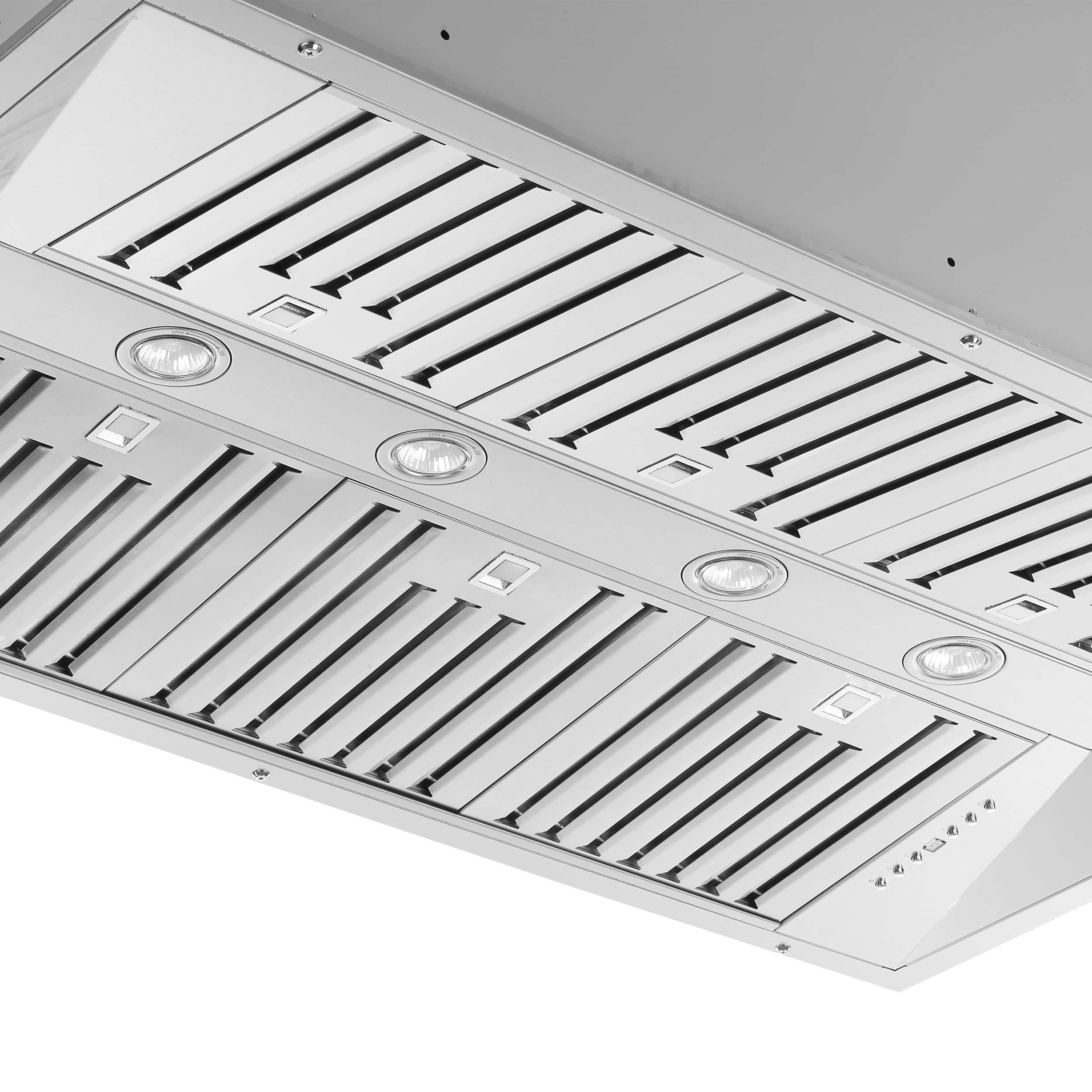 Forno Altilia 48-Inch 1200 CFM Insert Range Hood in Stainless Steel (FRHRE5337-48) - Image 3