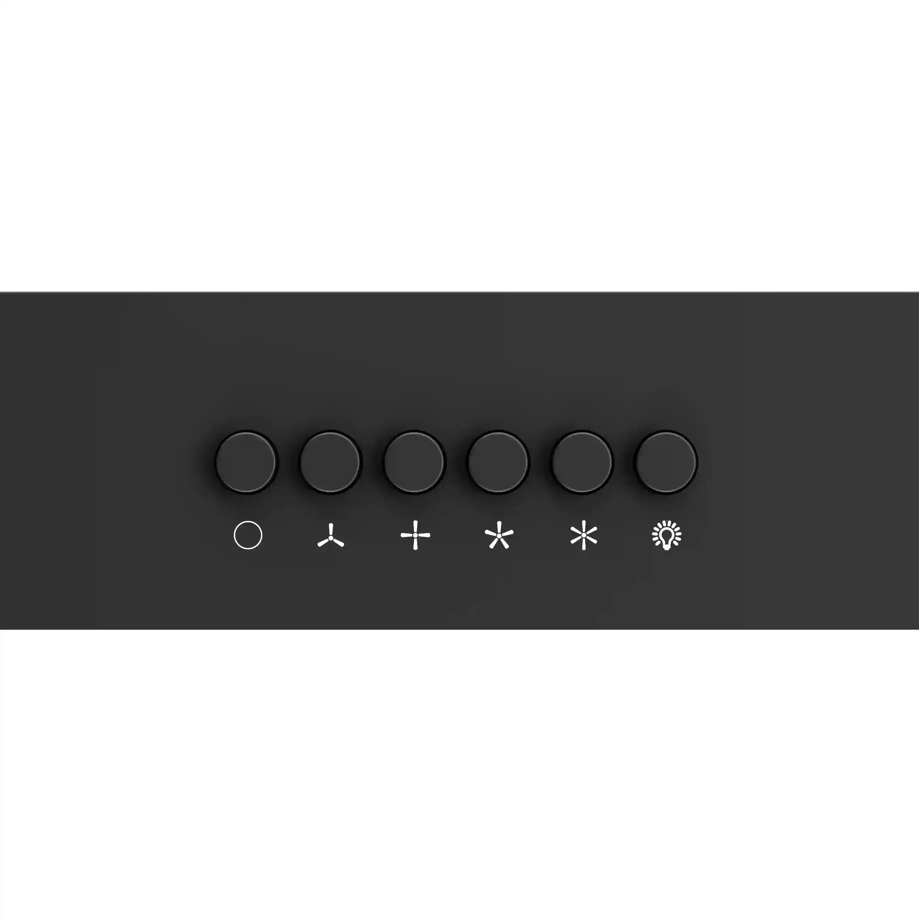 Forno Bari Espresso 30-Inch 400 CFM Under Cabinet Range Hood in Black with Antique Brass Trim (FRHUC5255-30BLK) - Image 4