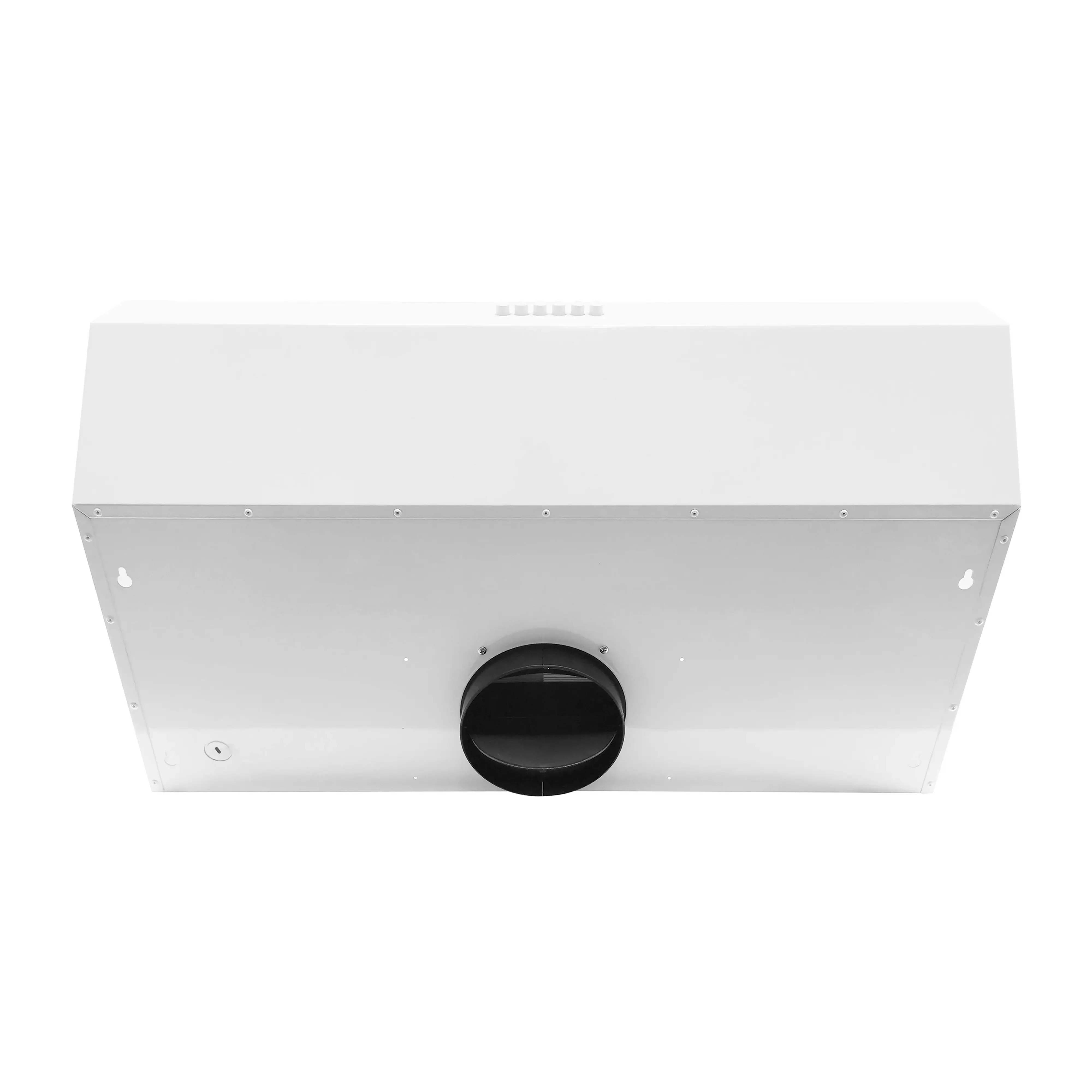 Forno Bari 30-Inch Espresso 400 CFM Under Cabinet Range Hood in White with Stainless Steel Handle (FRHUC5255-30WHT) - Image 5