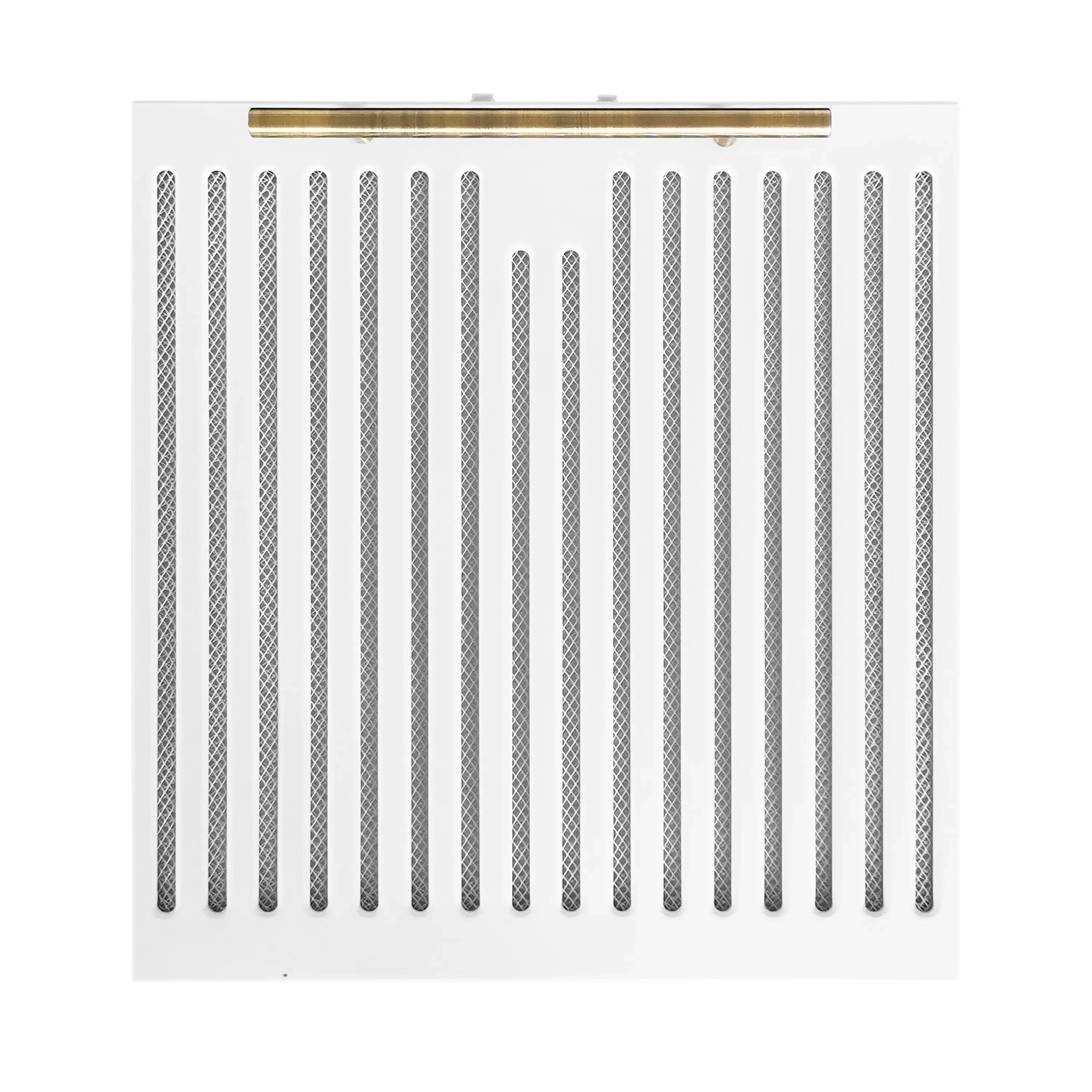 Forno 30-Inch Bari Espresso Under Cabinet Range Hood with 400 CFM in White with Antique Brass Trim (FRHUC5255-30WHT) - Image 14