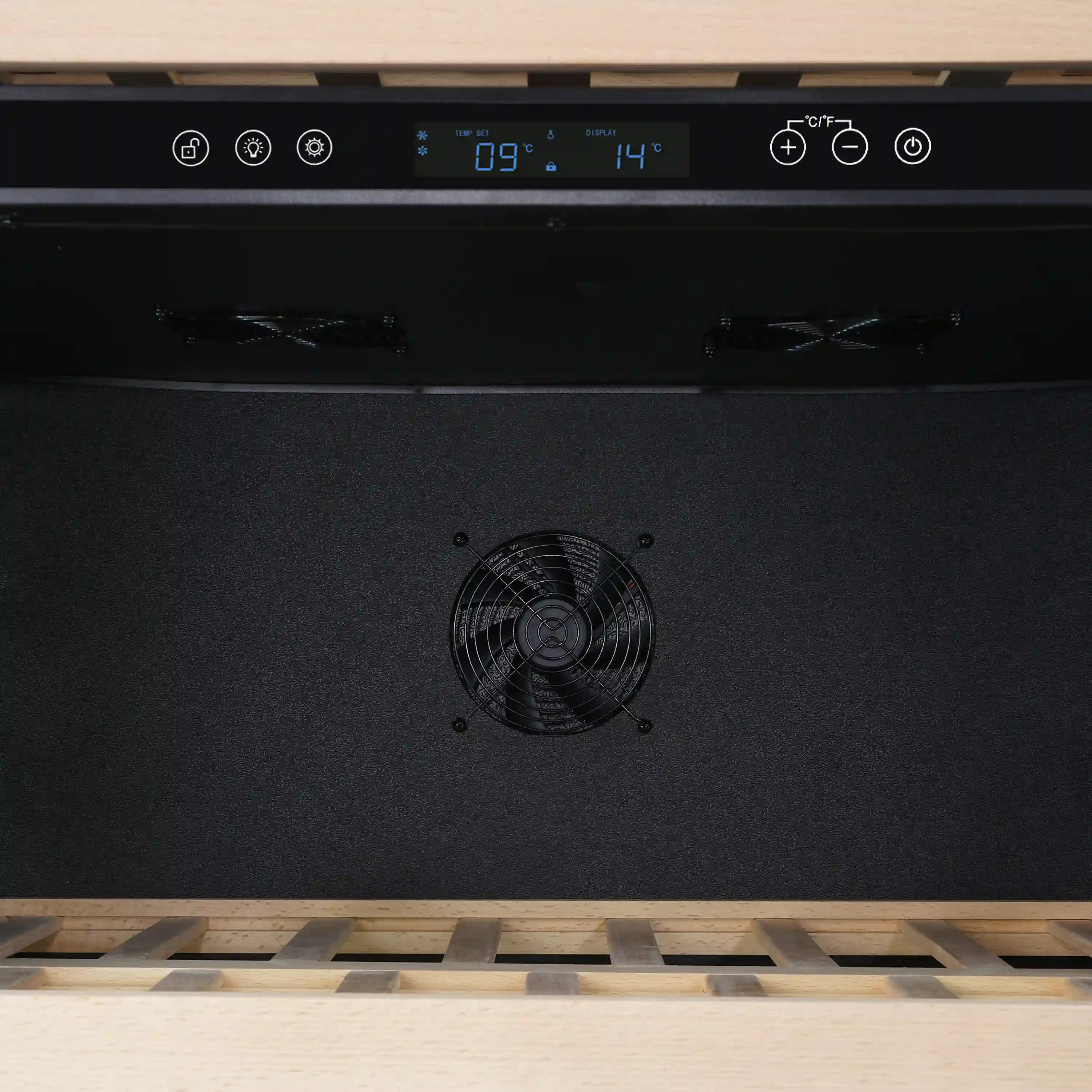 Forno Celano 30-Inch 21.3 Cu.ft Dual Zone Wine Cellar & Beverage Cooler (FWCDR6697-30S) - Image 10