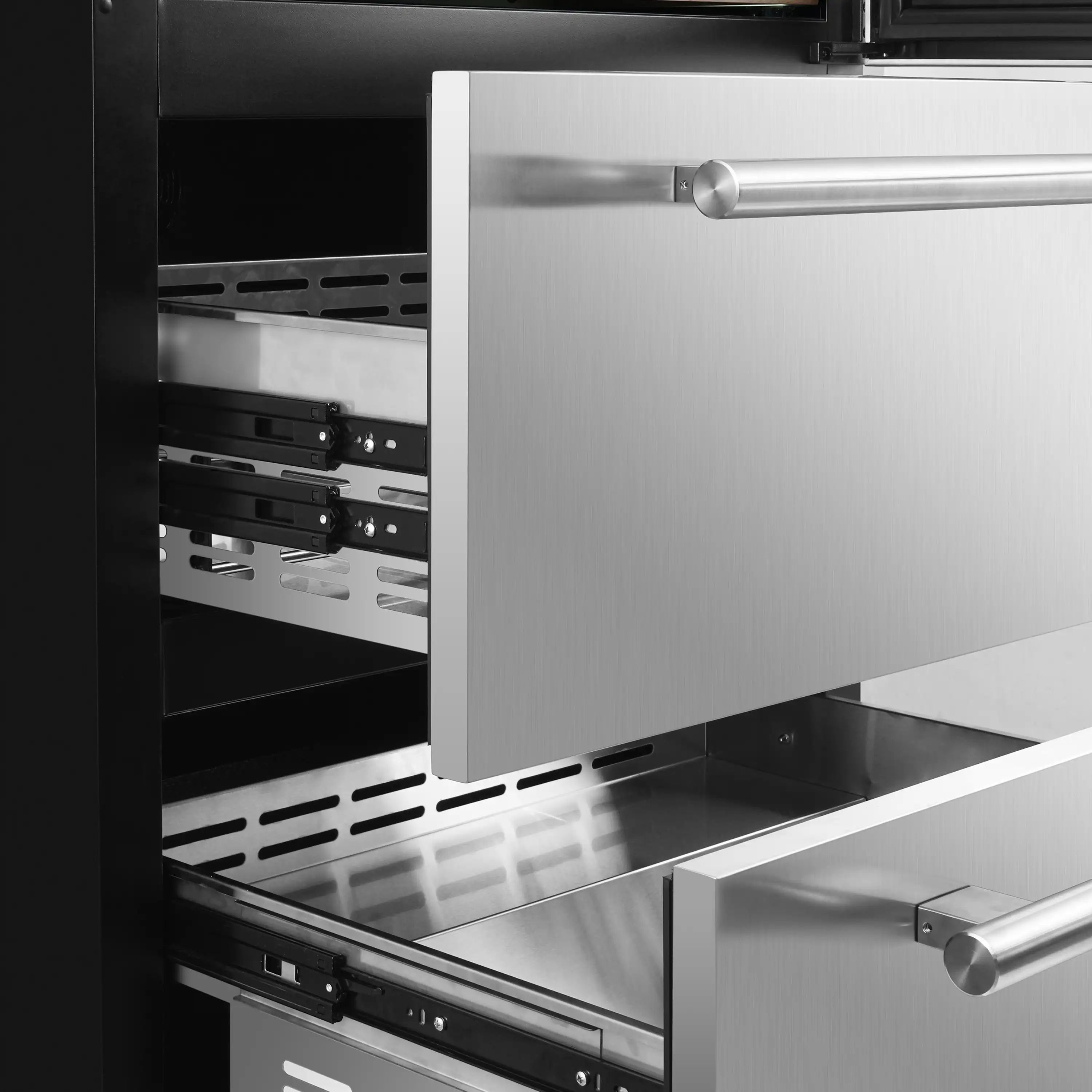Forno Celano 30-Inch 21.3 Cu.ft Dual Zone Wine Cellar & Beverage Cooler (FWCDR6697-30S) - Image 13