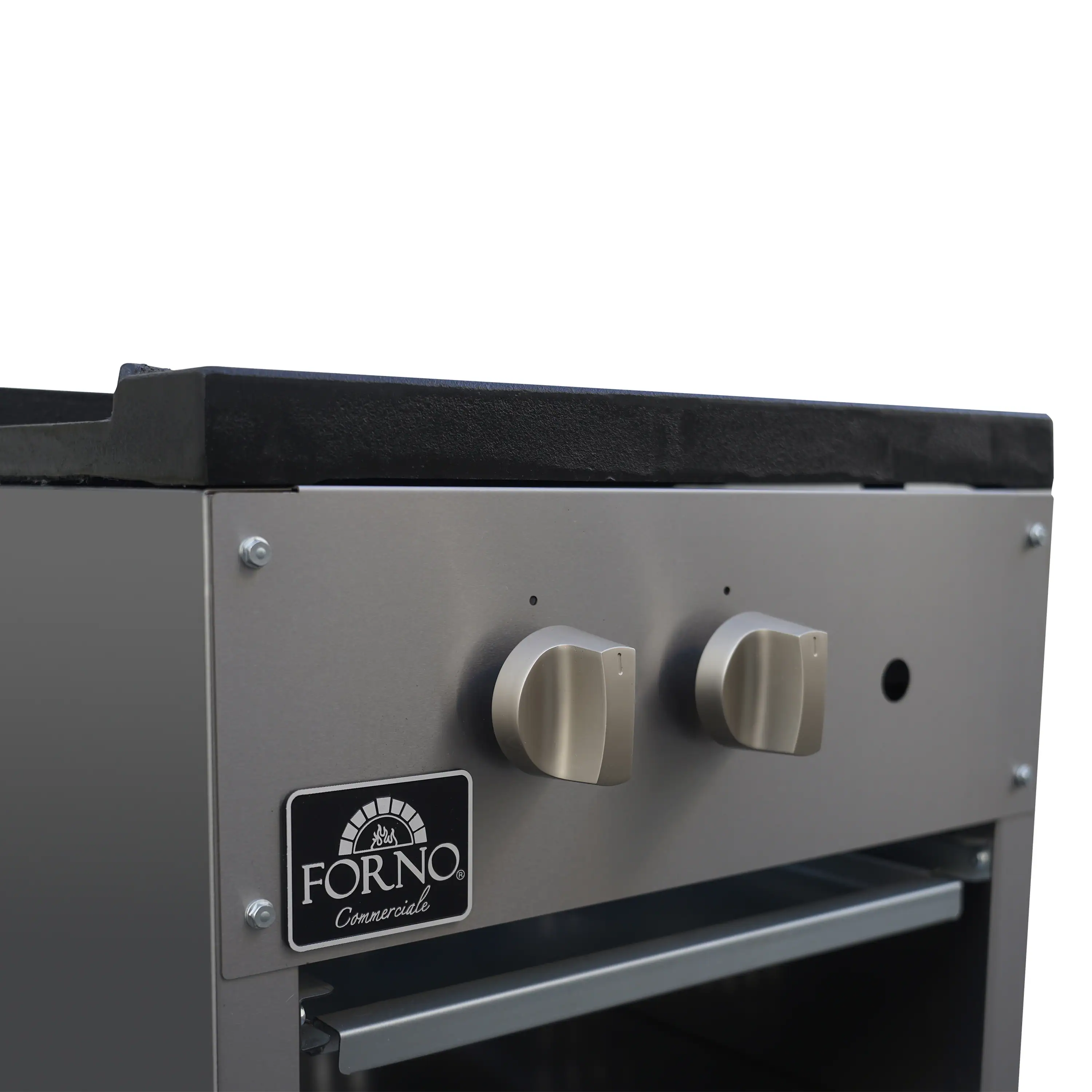 Forno Commerciale 18-Inch Gas Stock Pot Range with 1 Powerful 3-Ring Burner, 80,000 BTU in Durable Stainless Steel and Heavy-Duty Cast Iron Grate (FCMSP0089-18) - Image 6
