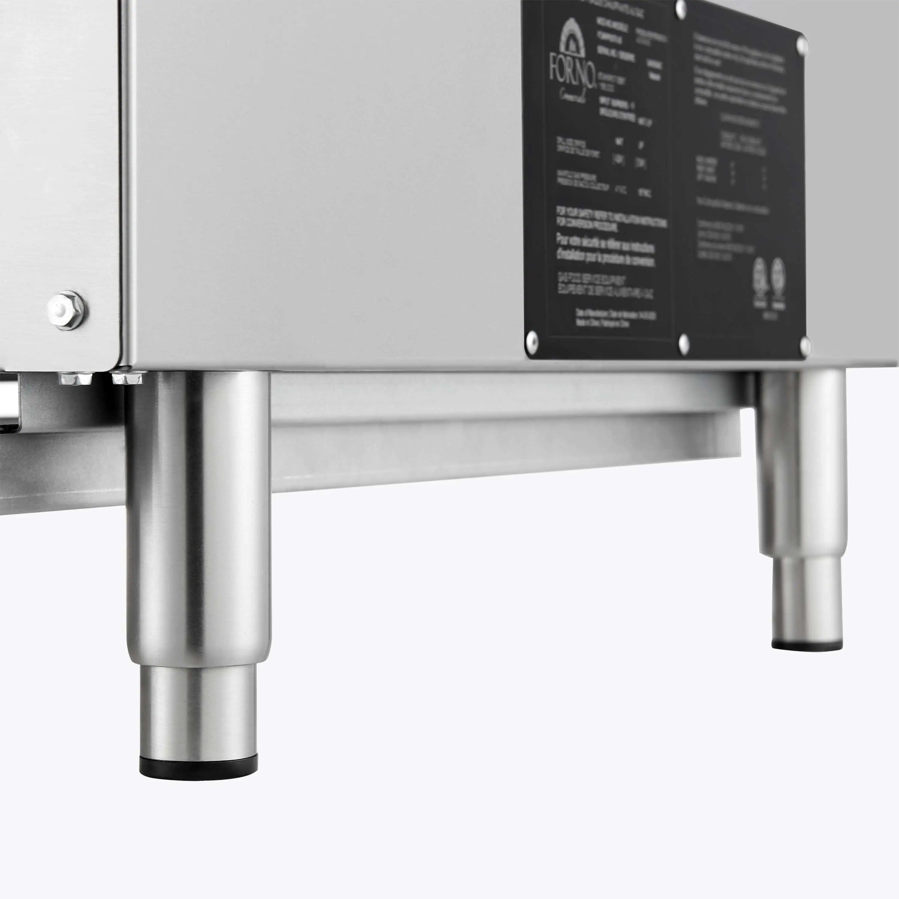 Forno Commerciale 36-Inch Gas Hotplate in Stainless Steel (FCMHP0079-36) - Image 8