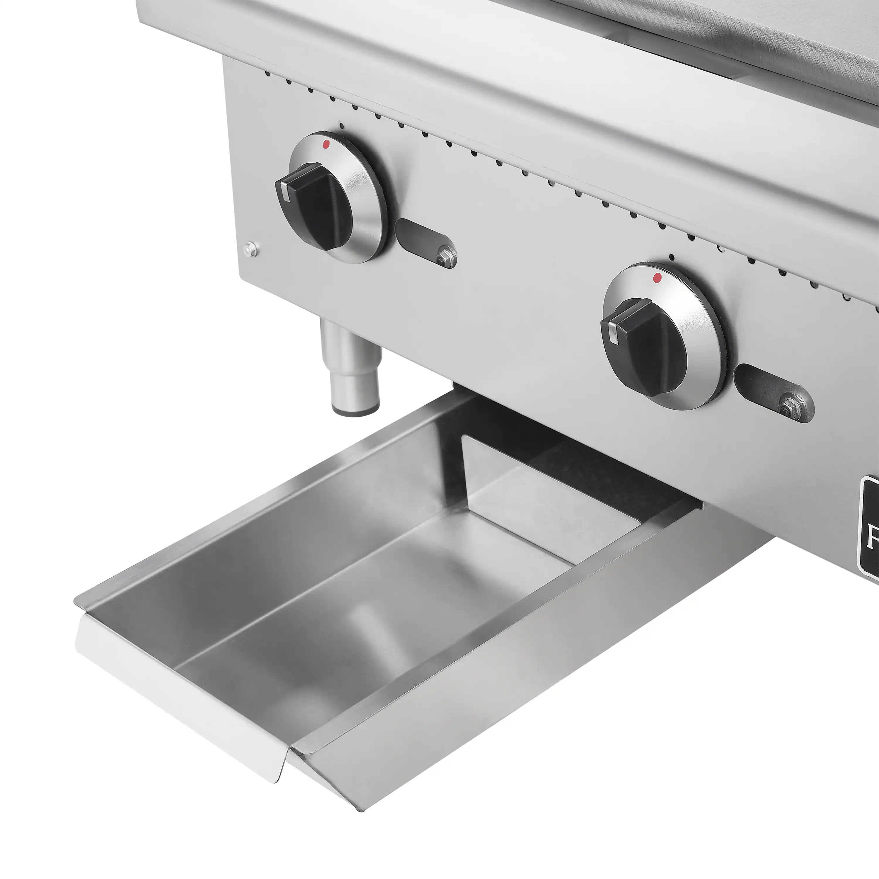 Forno Commerciale 24-Inch Gas Griddle in Stainless Steel (FCMGG0055-24) - Image 8