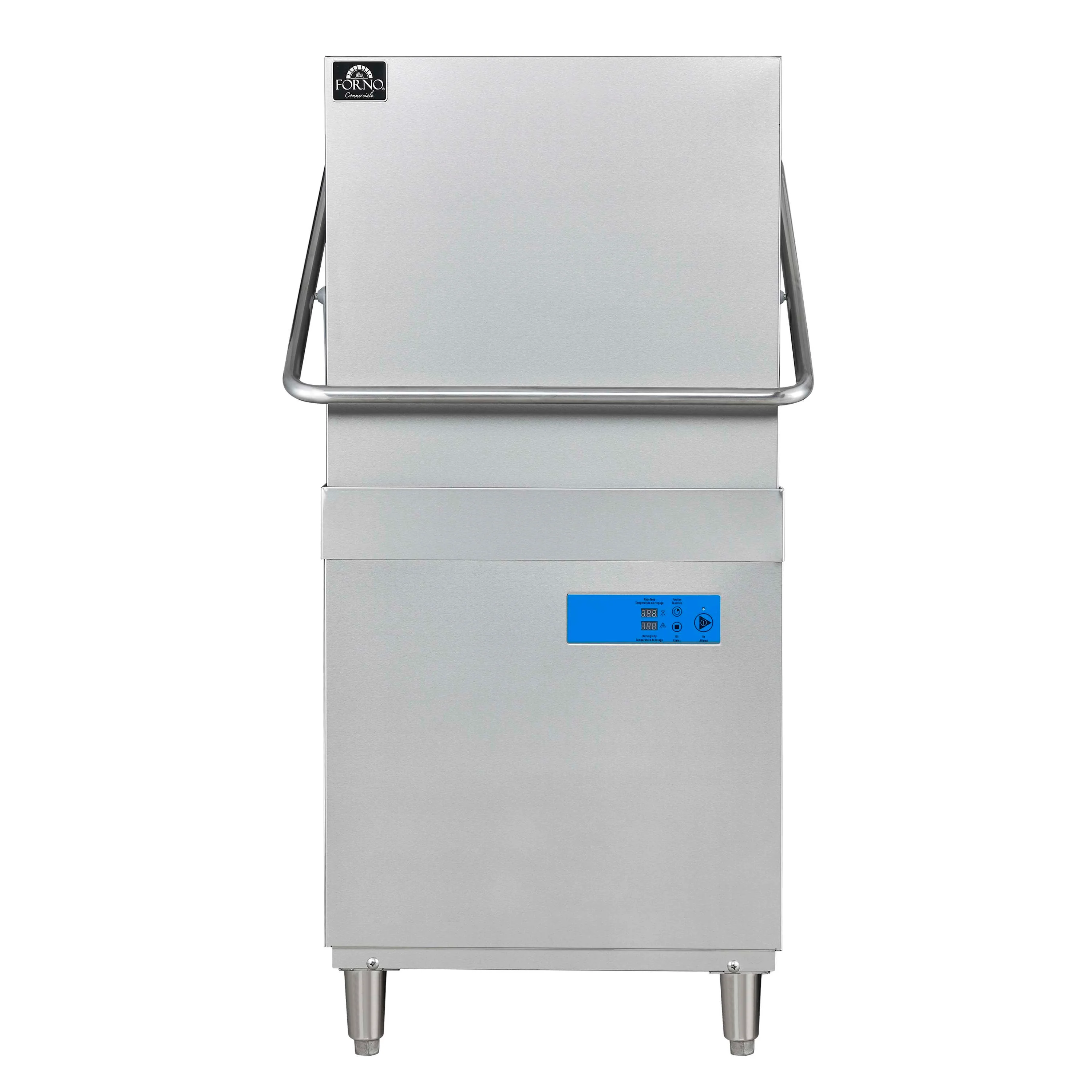 Forno Commerciale Hood Dishwasher in Stainless Steel, 26L Tank Capacity (FCMDW0031) - Image 4