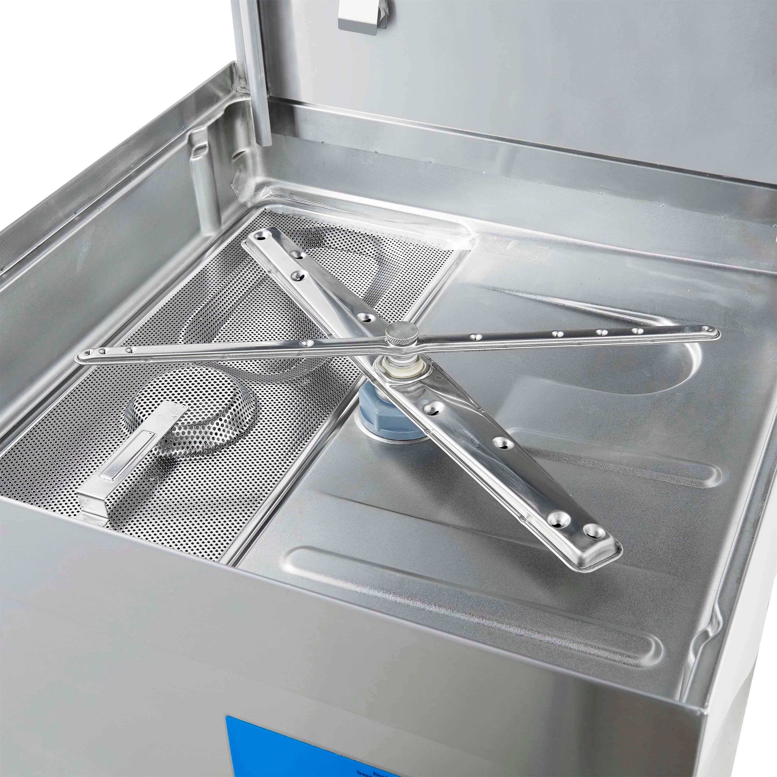 Forno Commerciale Hood Dishwasher in Stainless Steel, 26L Tank Capacity (FCMDW0031) - Image 7