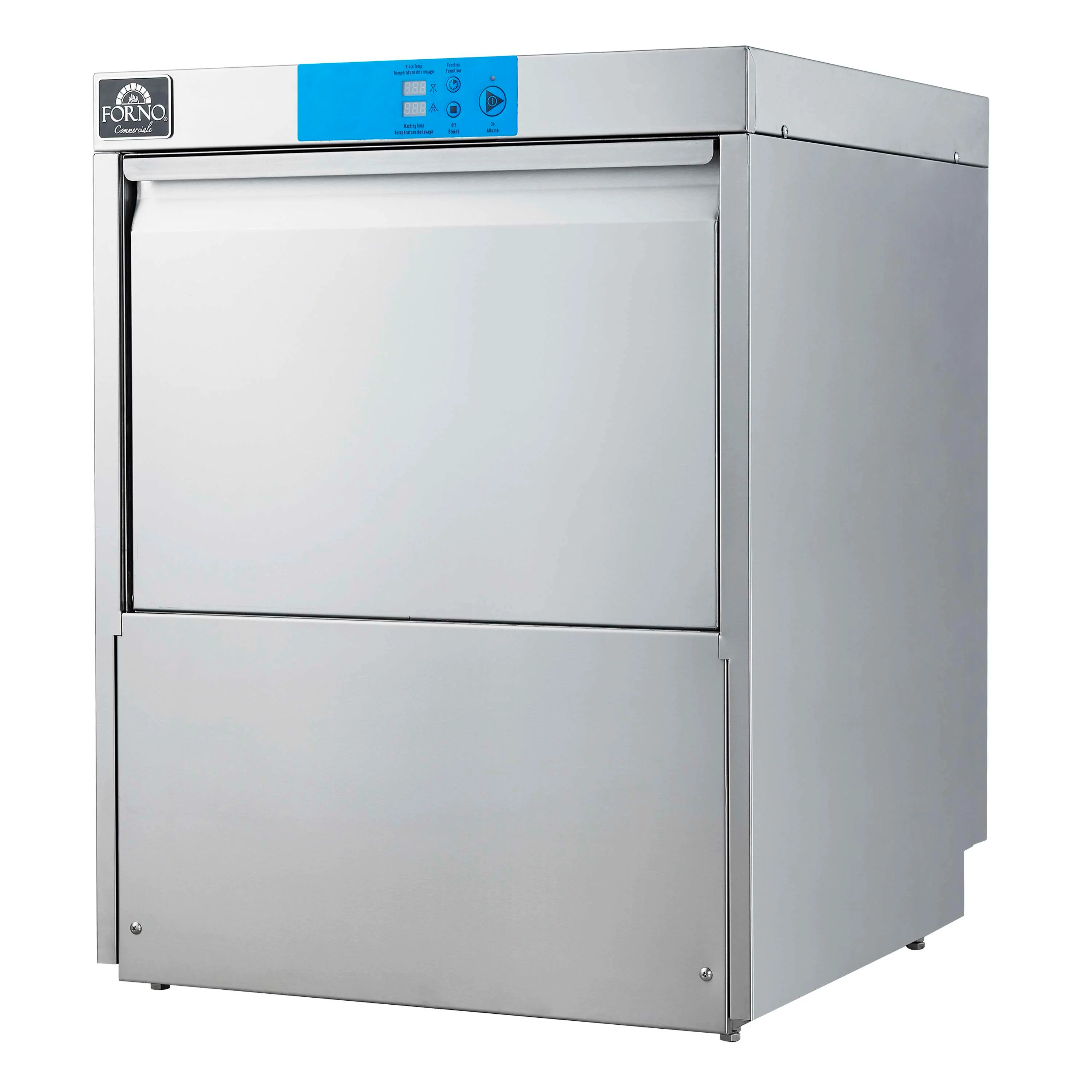 Forno Commerciale Undercounter Dishwasher in Stainless Steel, 23L Tank Capacity (FCMDW0024) - Image 8