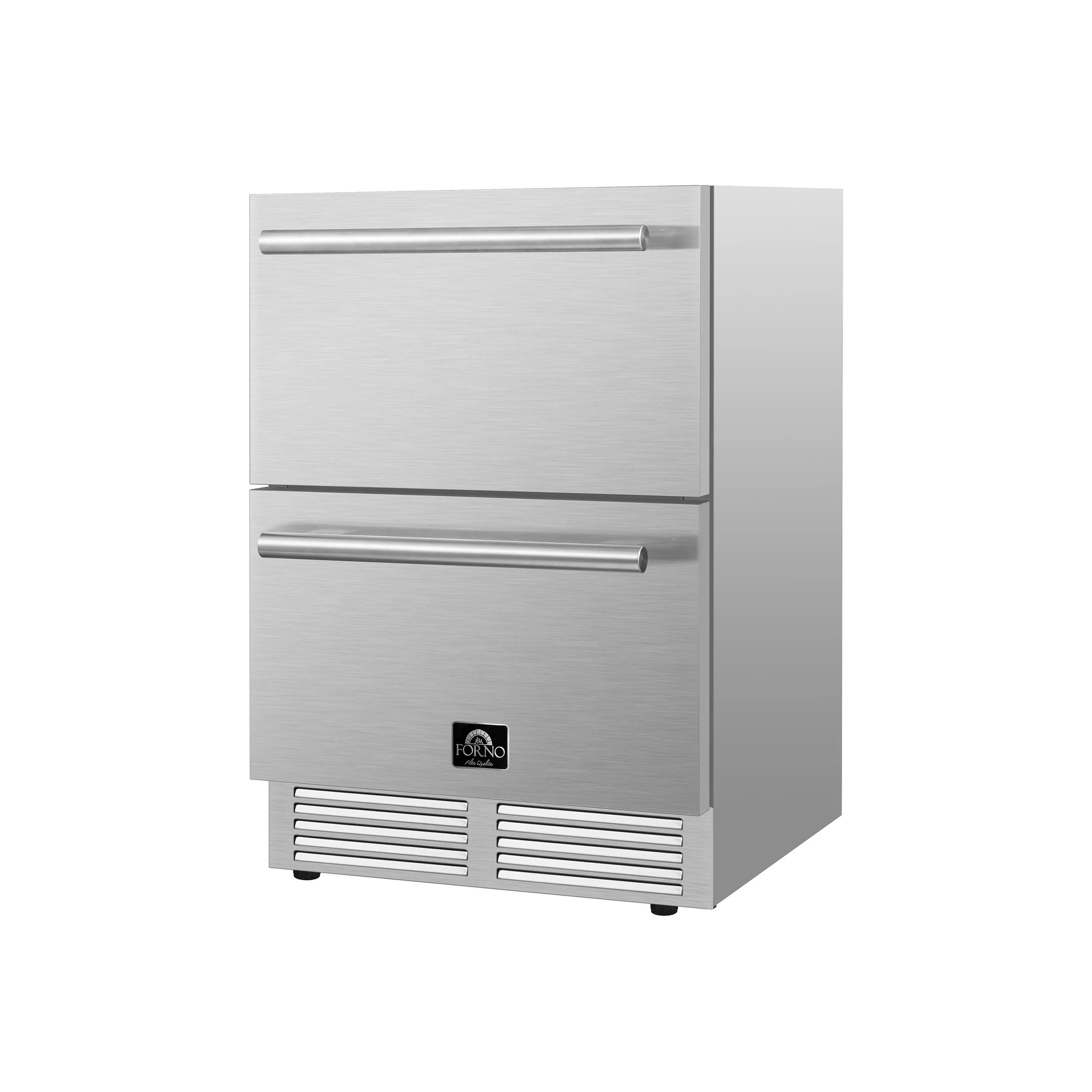 Forno Como 24-Inch 4.87 cu.ft. Indoor/Outdoor Refrigerator Drawer in Stainless Steel (FDROD1611-24S) - Image 12