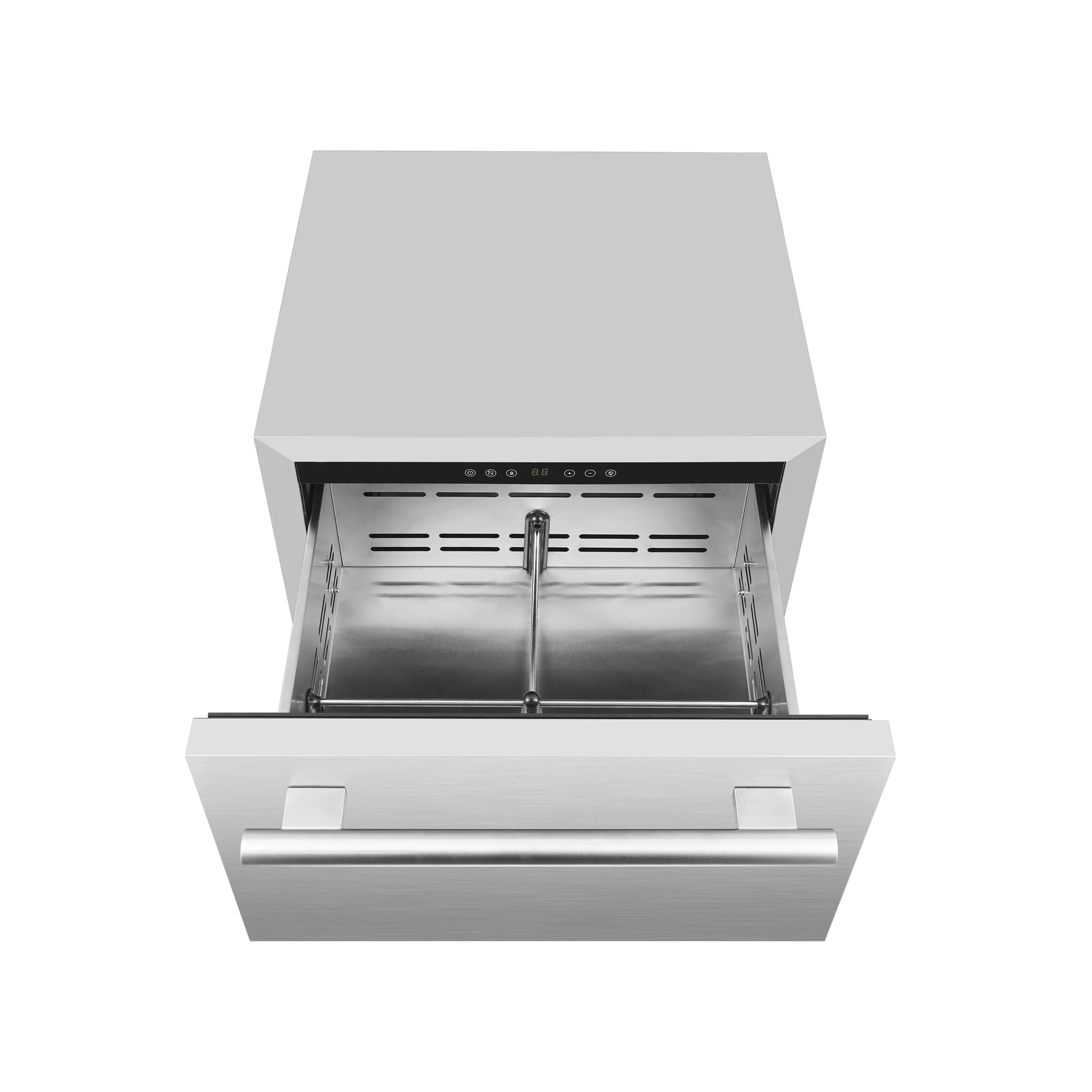 Forno Como 24-Inch 4.87 cu.ft. Indoor/Outdoor Refrigerator Drawer in Stainless Steel (FDROD1611-24S) - Image 7