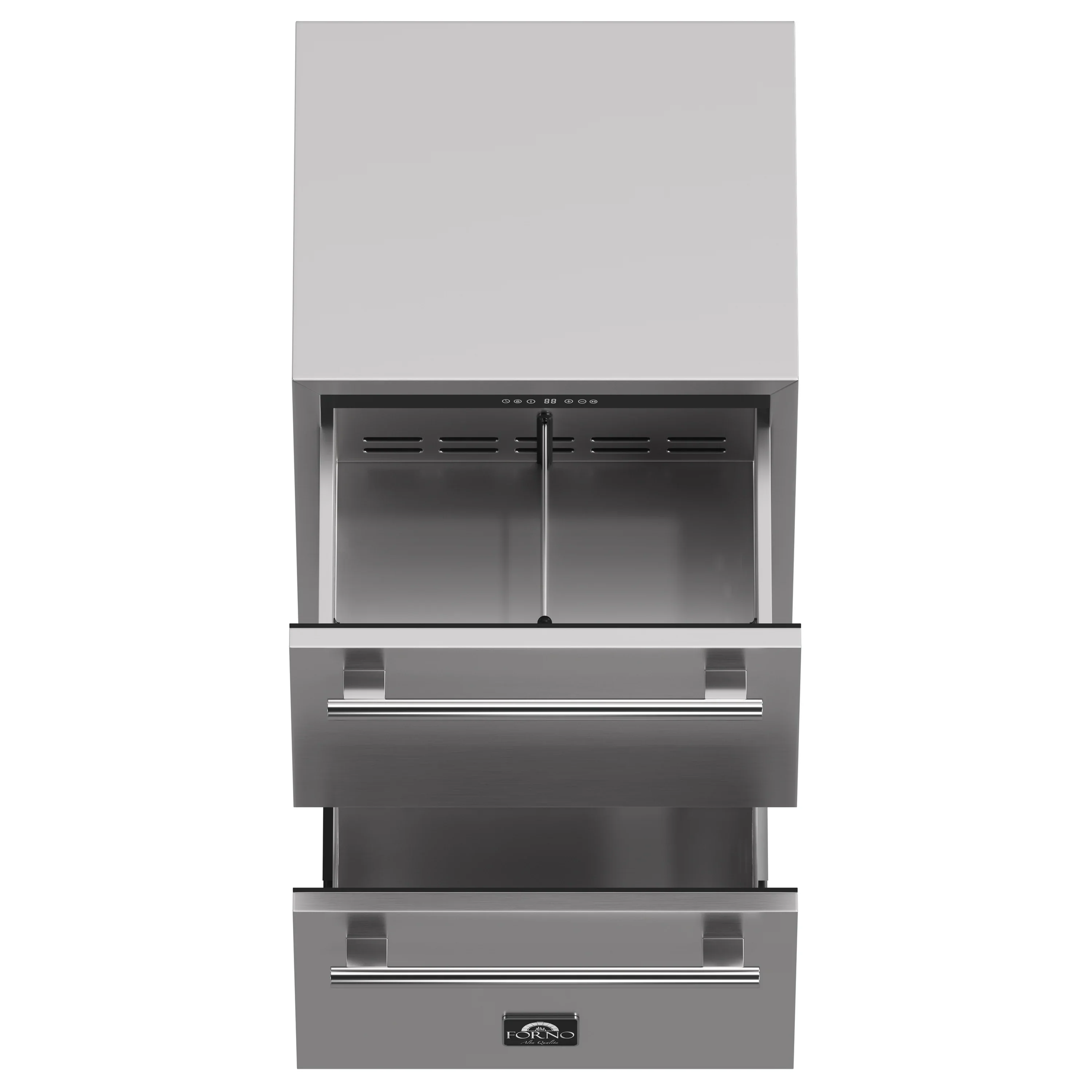 Forno Como 24-Inch 4.87 cu.ft. Indoor/Outdoor Refrigerator Drawer in Stainless Steel (FDROD1611-24S) - Image 8