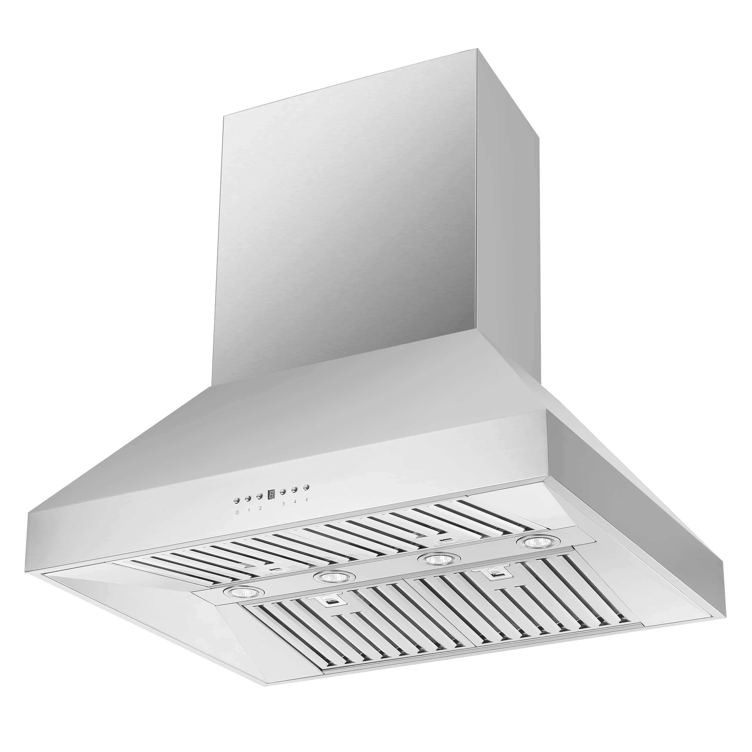 Forno Coppito 36-Inch Island Range Hood in Stainless Steel with 1200 CFM Motor (FRHIS5129-36) - Image 4