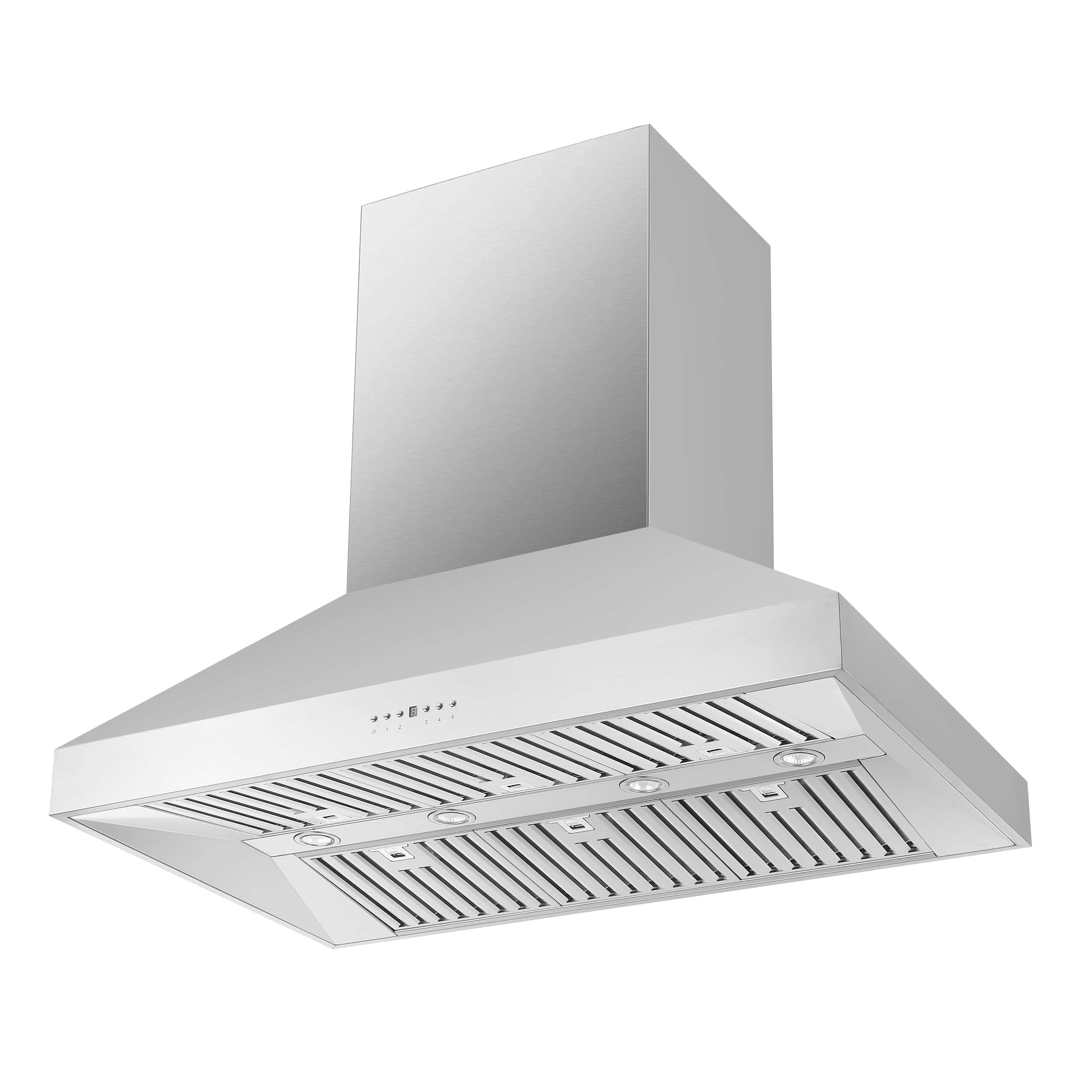 Forno Coppito 48-Inch Island Range Hood in Stainless Steel with 1200 CFM Motor (FRHIS5129-48) - Image 4